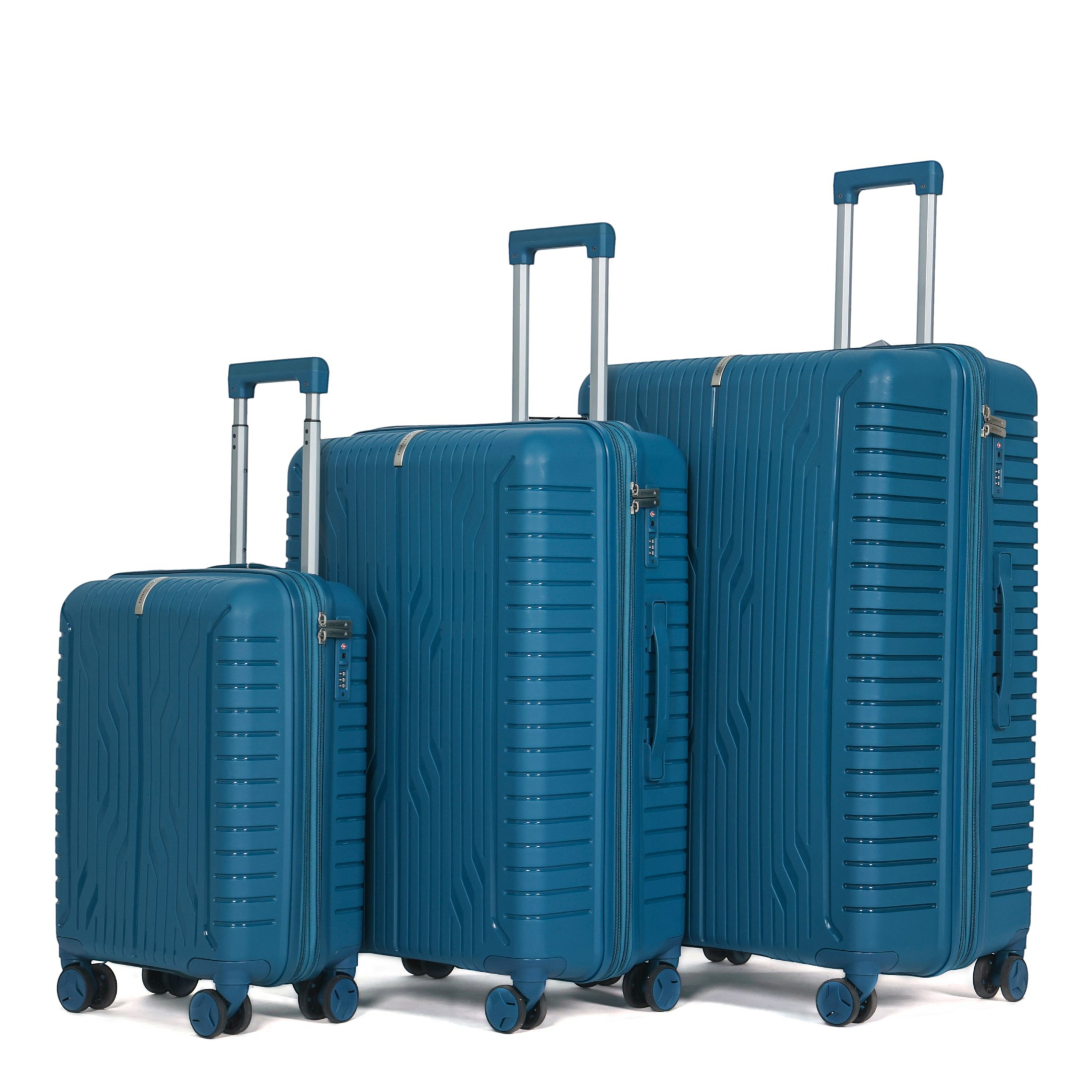 Vittorio Classic Expandable Luggage Set - 3 Pc Set