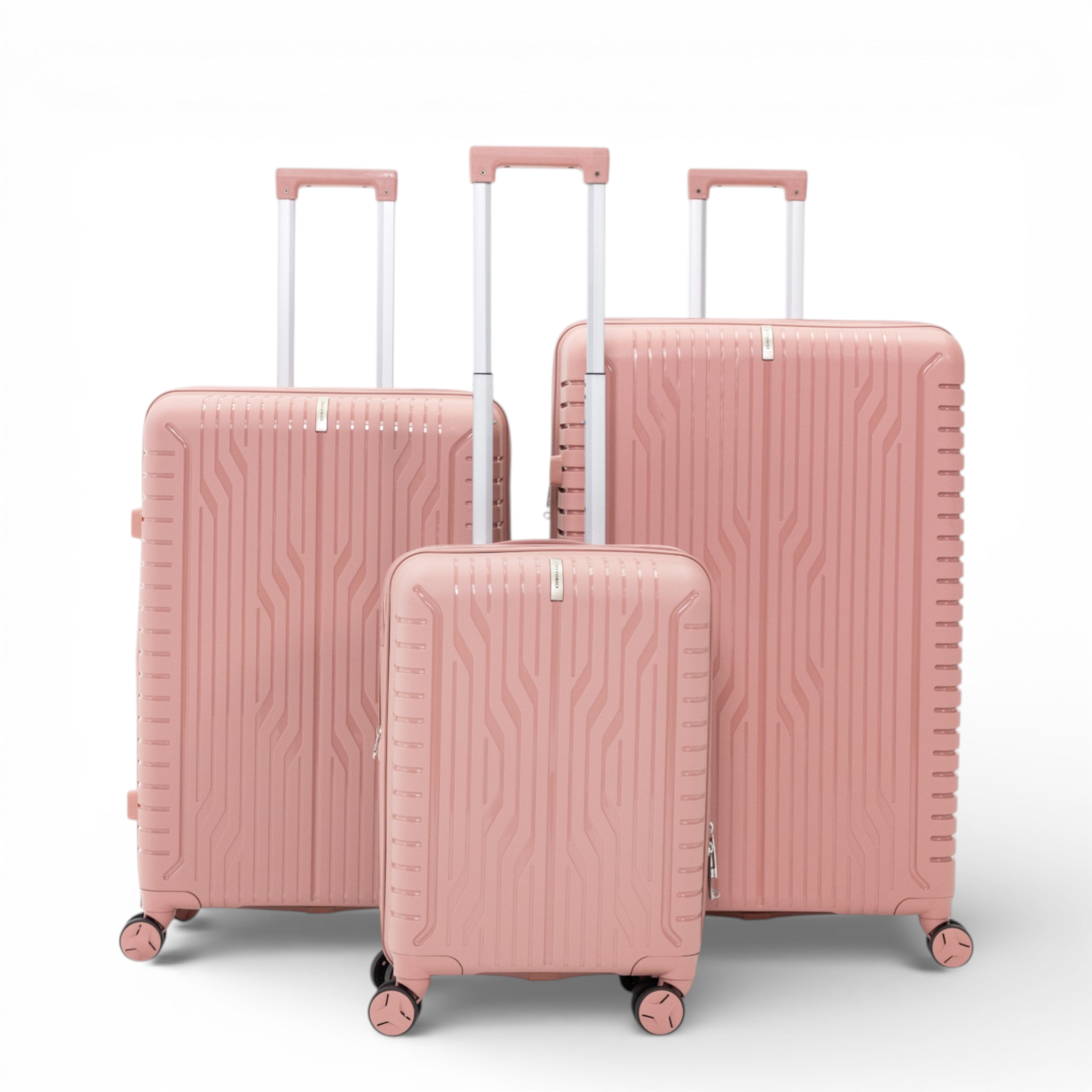 Vittorio Classic Expandable Luggage Set - 3 Pc Set