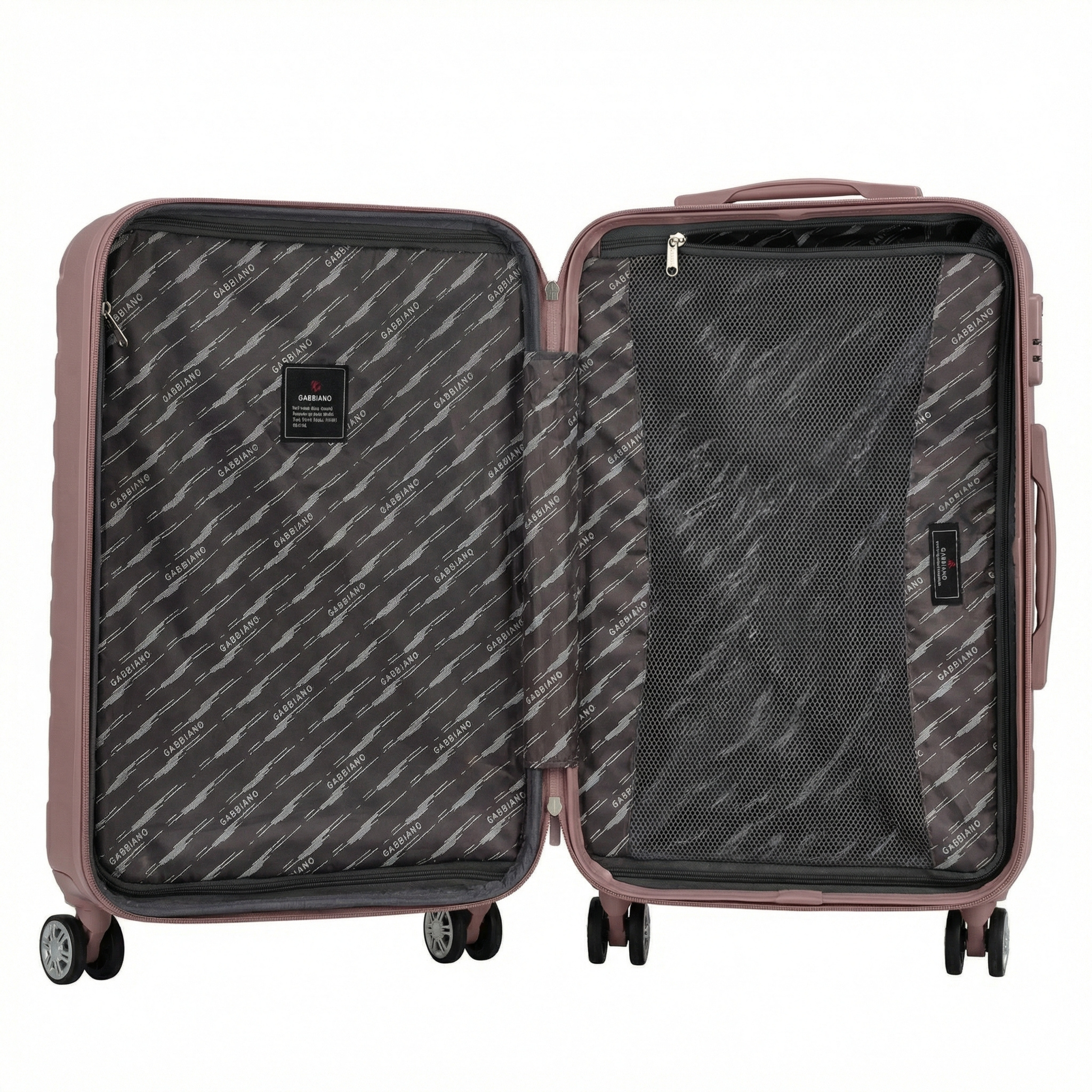 Gabbiano Royal 22" Expandable Carry-On 8 Wheel Spinner Luggage