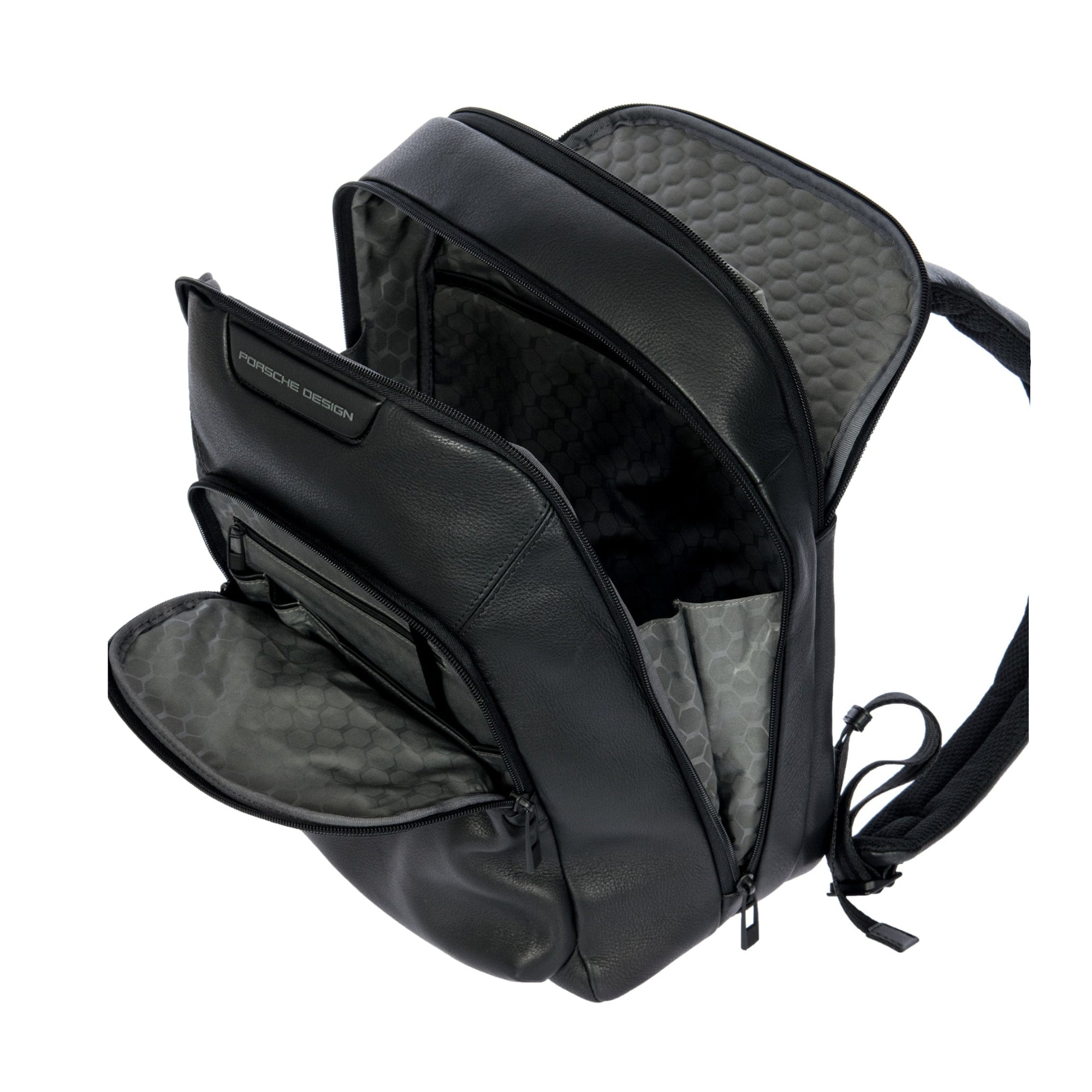 Porsche Roadster Leather Evo Backpack Expandable XS