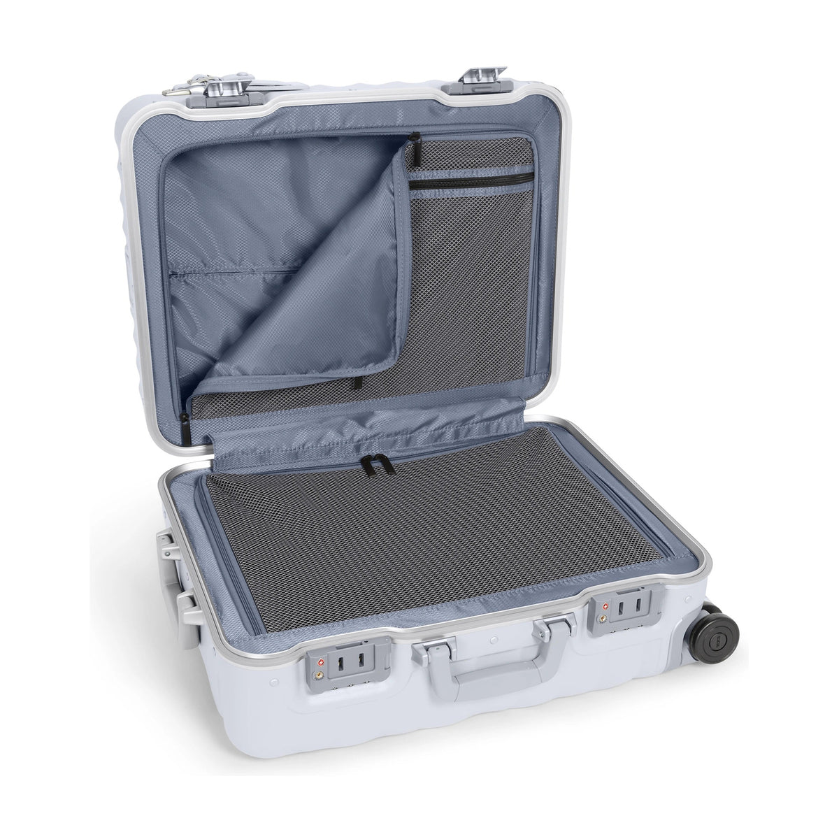 Tumi 19 Degree Frame 4 Wheeled Luggage - Pearl Grey Texture / Continental Carry-On