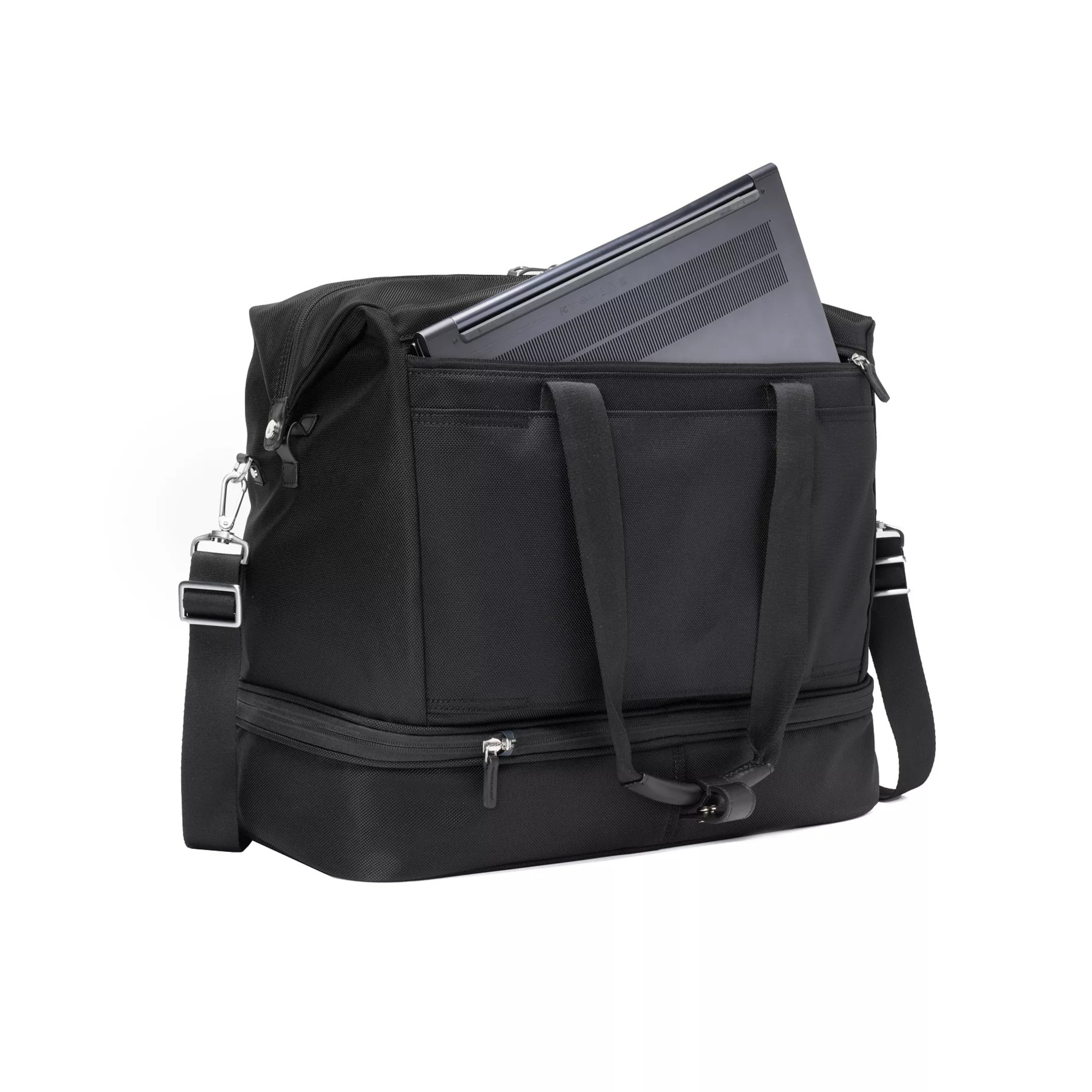 Bolso de fin de semana Platinum Elite con fondo abatible