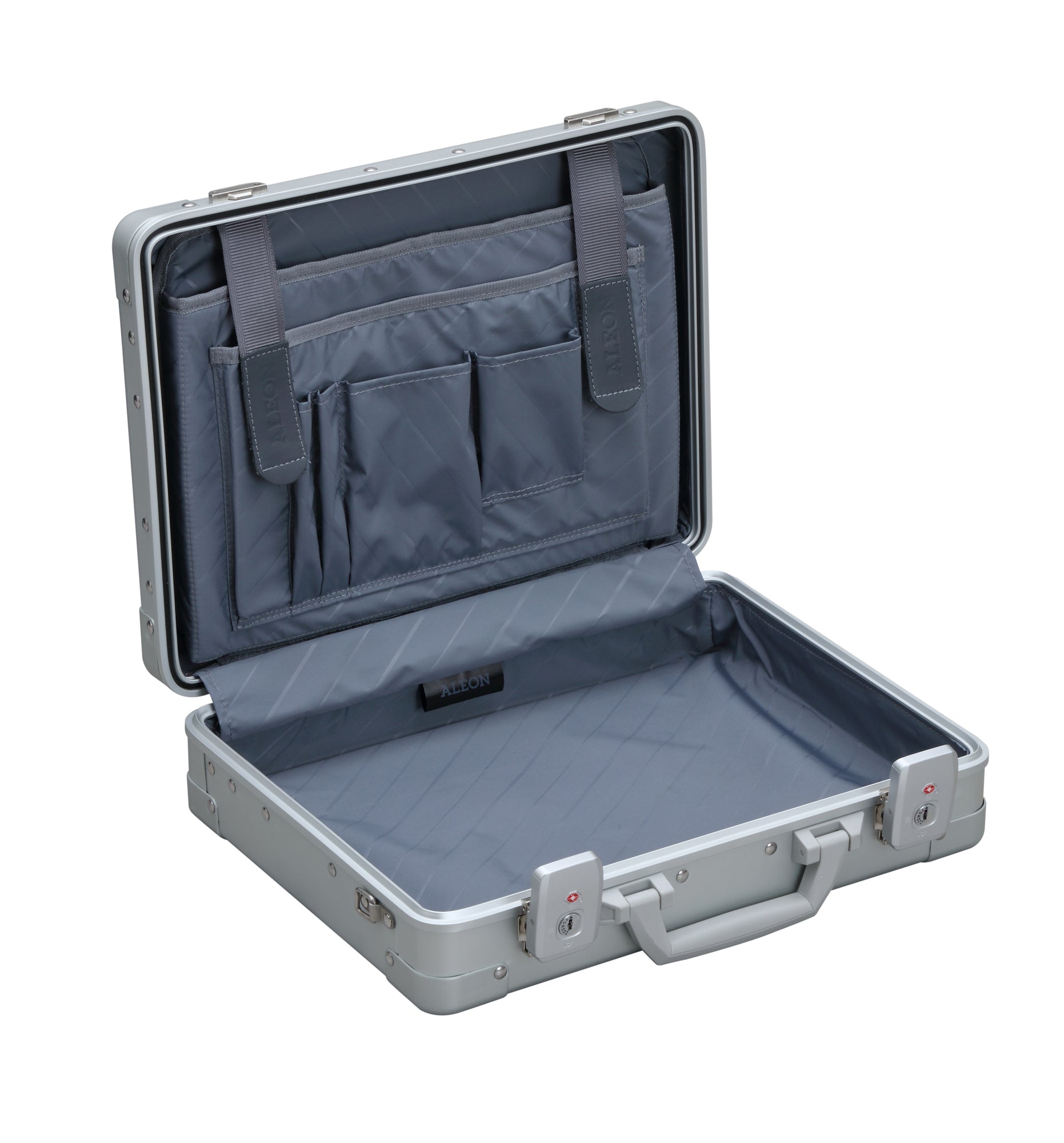 Aleon Business Attache Aluminum Hardside Business Briefcase 15"