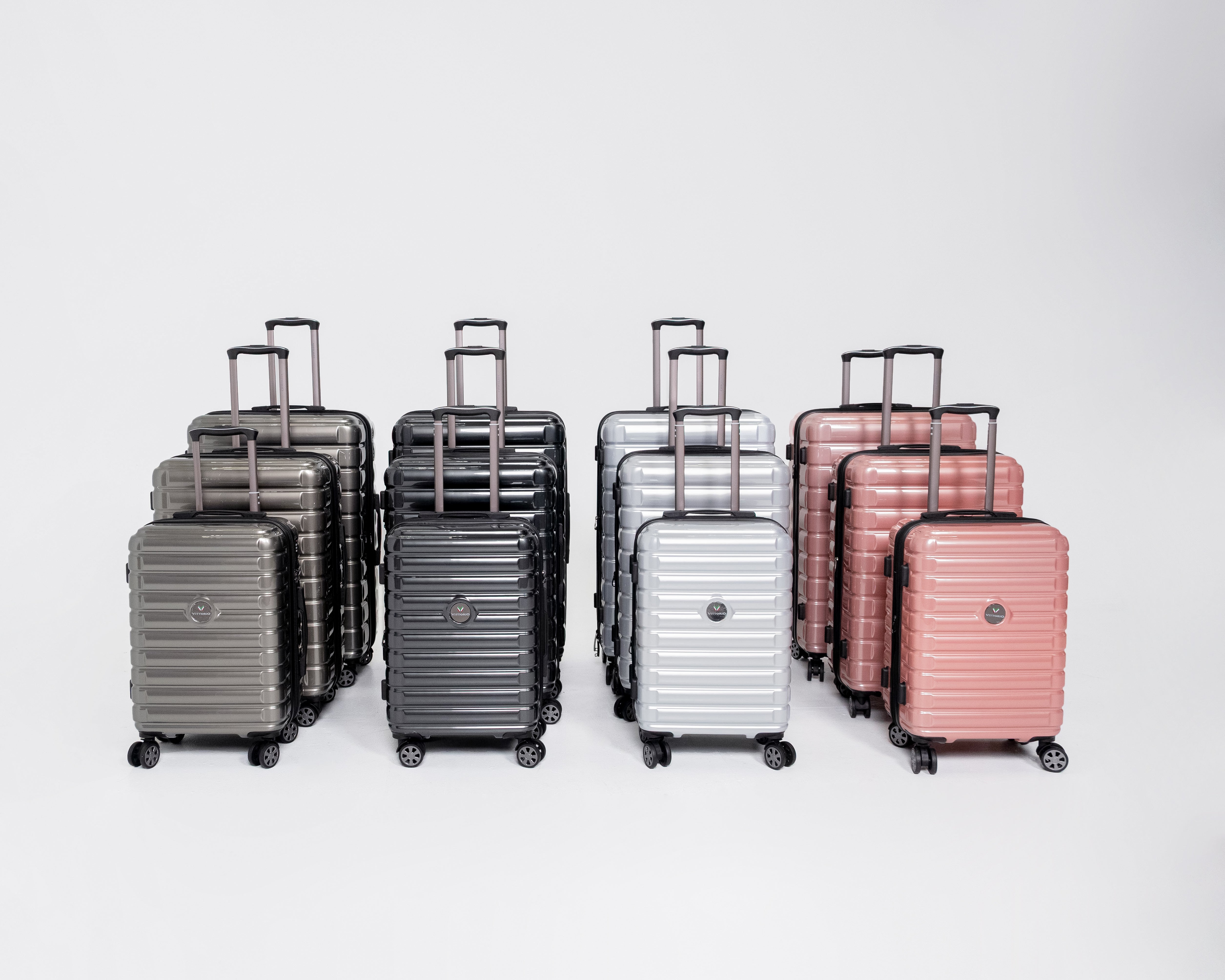Vittorio Barcelona Expandable Luggage - 3 Pc Set