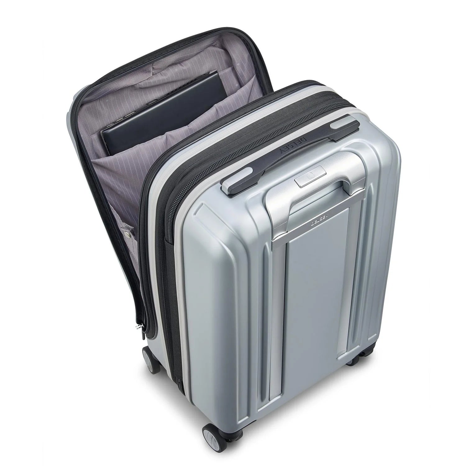 Delsey Titanium Carry-On Expandable Spinner with Laptop Pocket