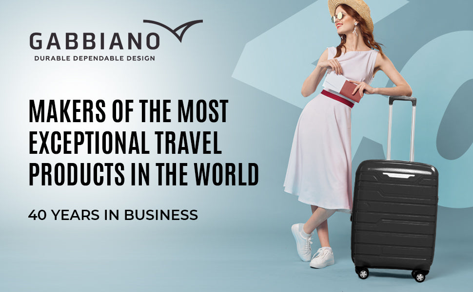 Gabbiano Spectra Collection 3 Pc Luggage Set