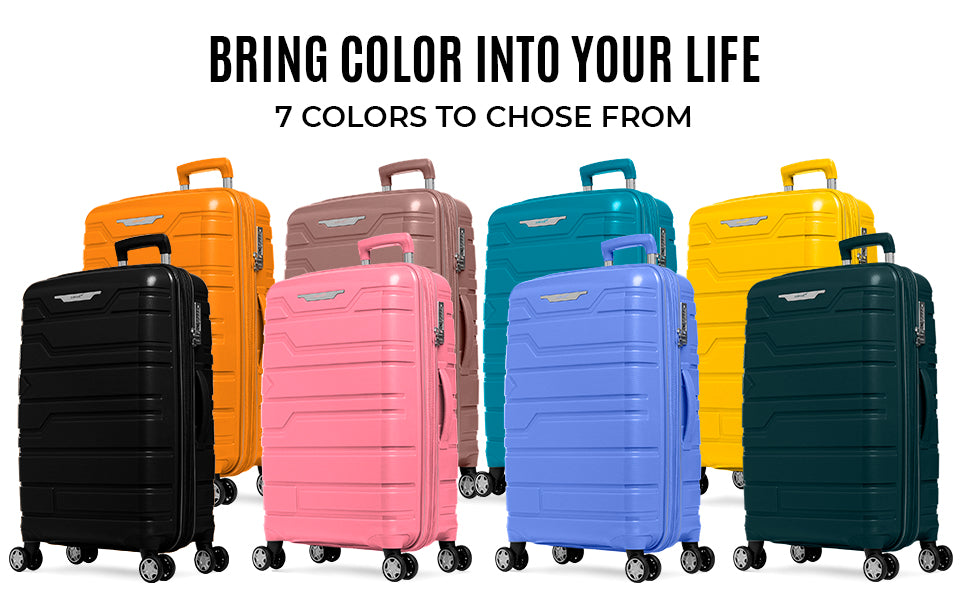 Gabbiano Spectra Collection 3 Pc Luggage Set