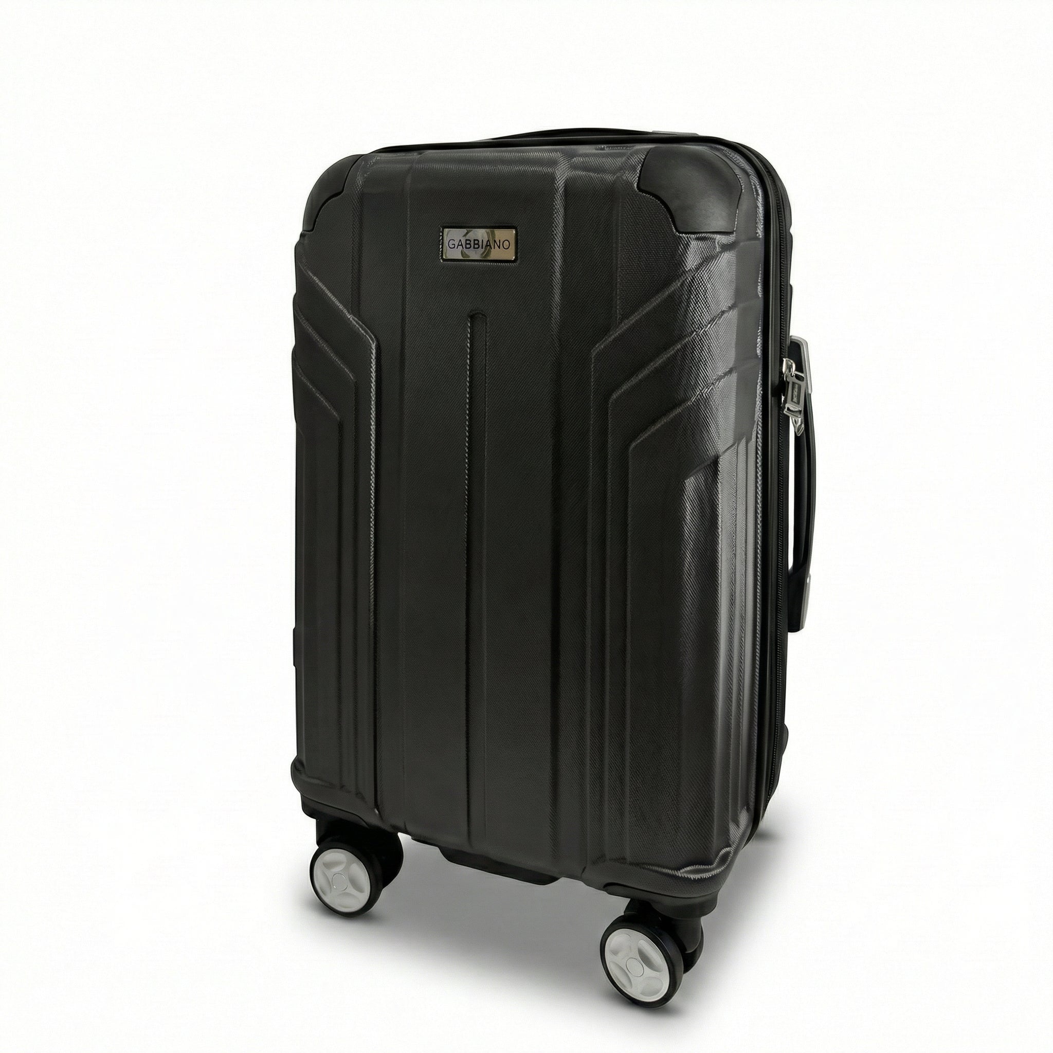 Gabbiano Legend 22" Expandable Carry-On 8 Wheel Spinner Luggage