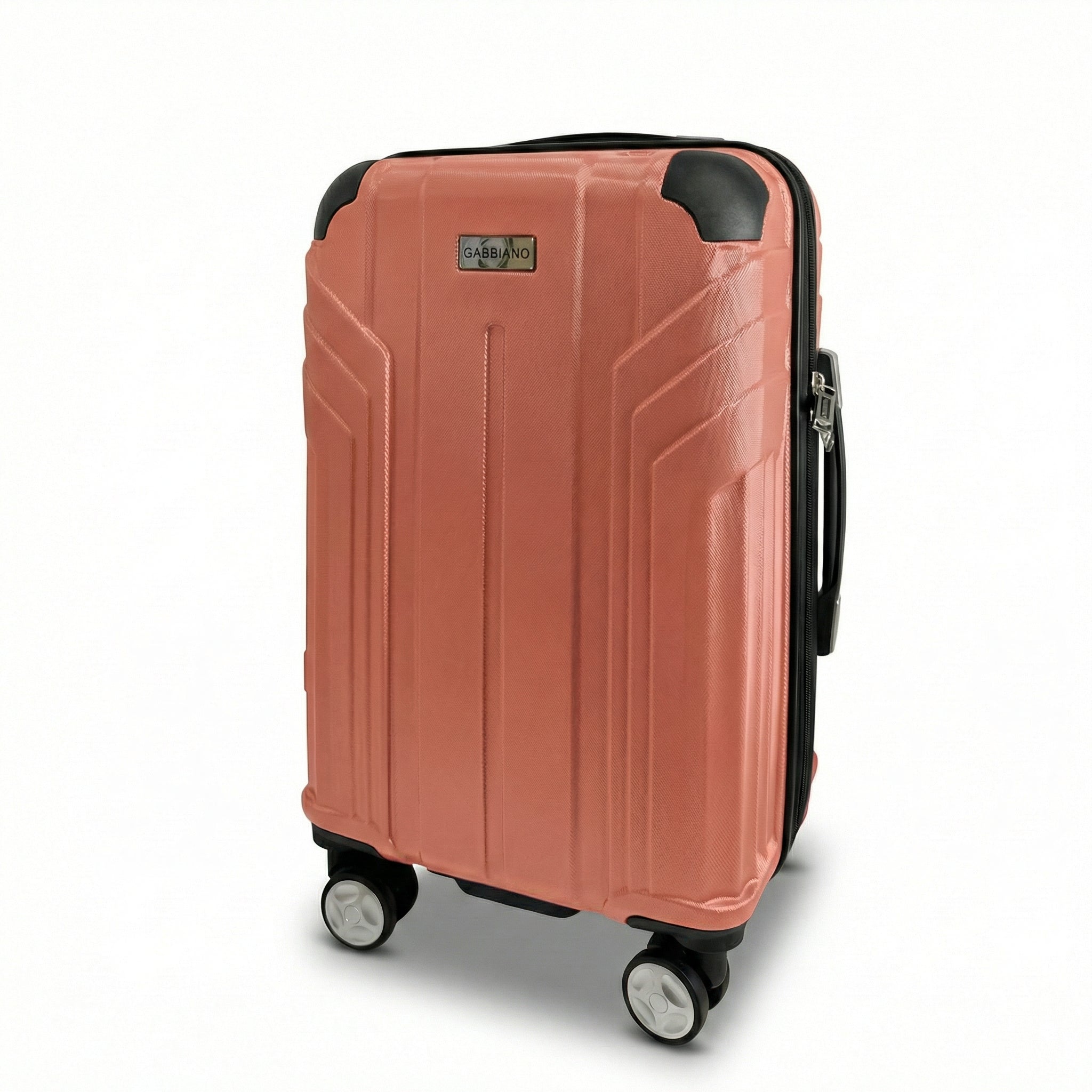 Gabbiano Legend 22" Expandable Carry-On 8 Wheel Spinner Luggage