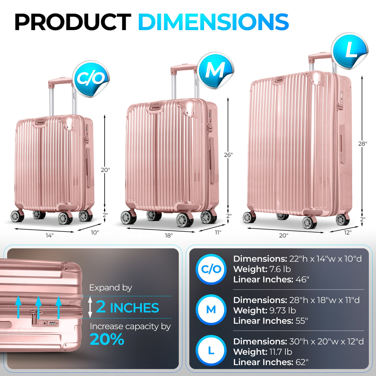 Gabbiano Macan GA9060 Rose gold GABBIANO MACAN ROSE 3 COMPLETE