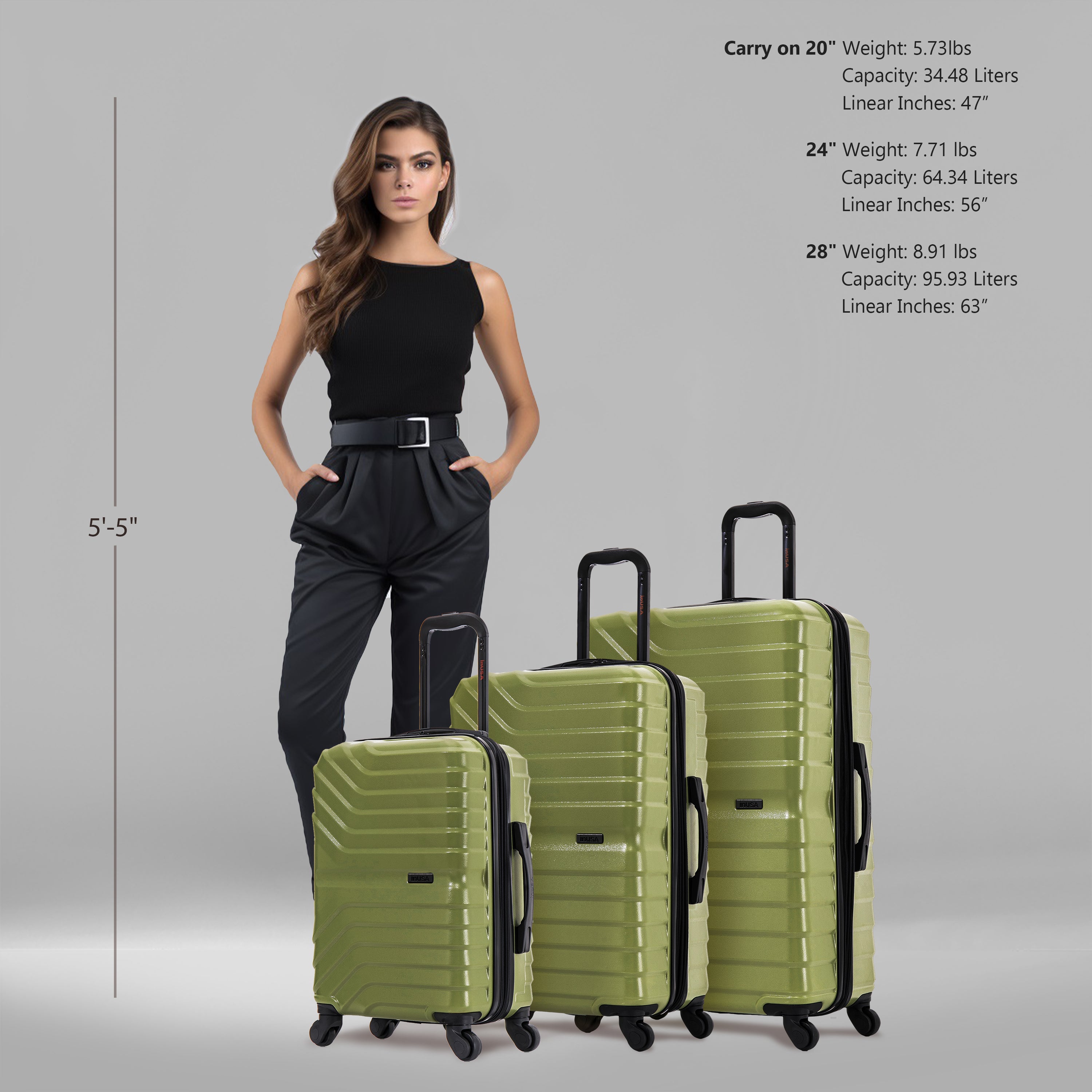 Aurum 3 Piece Set 20''/24''/28''