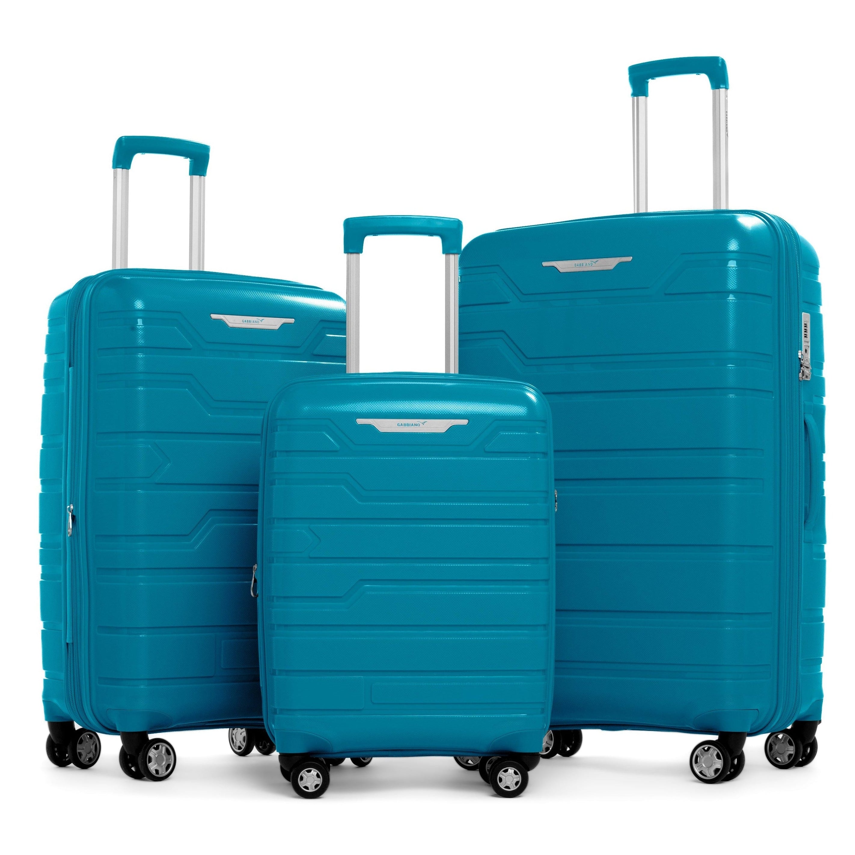 Gabbiano Spectra Collection 3 Pc Luggage Set
