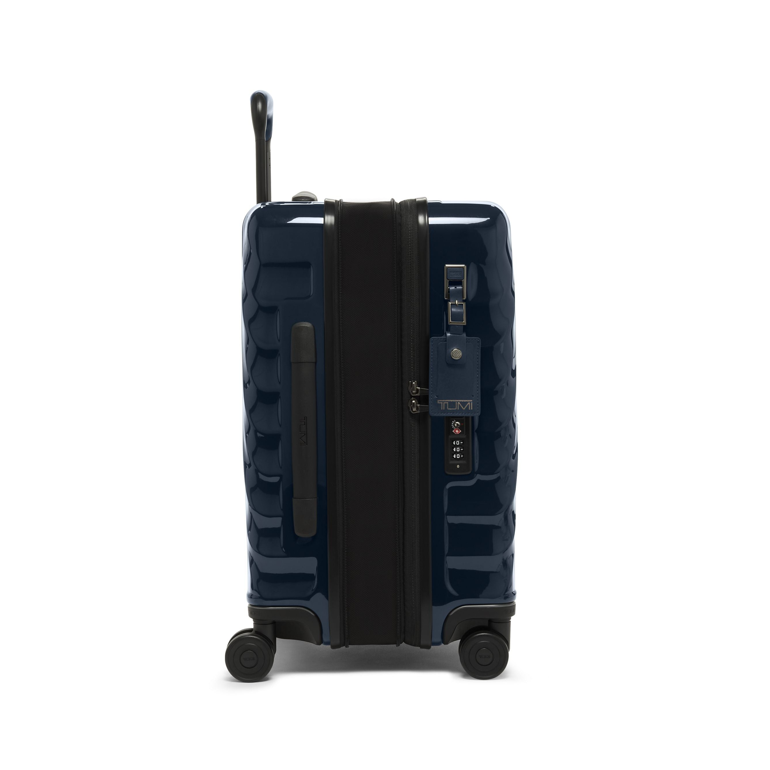 Maleta de mano internacional expandible de 4 ruedas de 19 grados