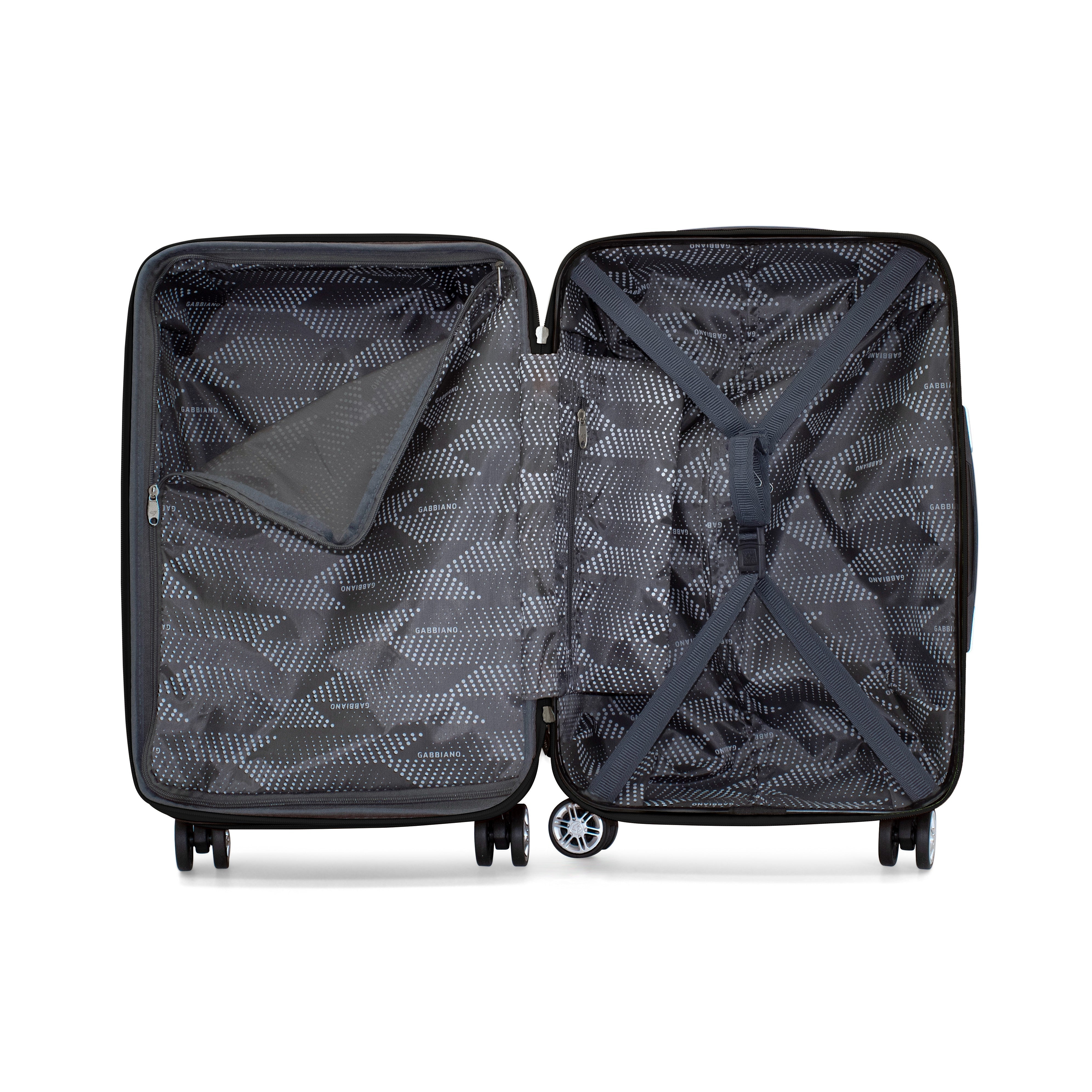 Gabbiano Bravo ABS Hardside Spinner- 3 PC Luggage Set