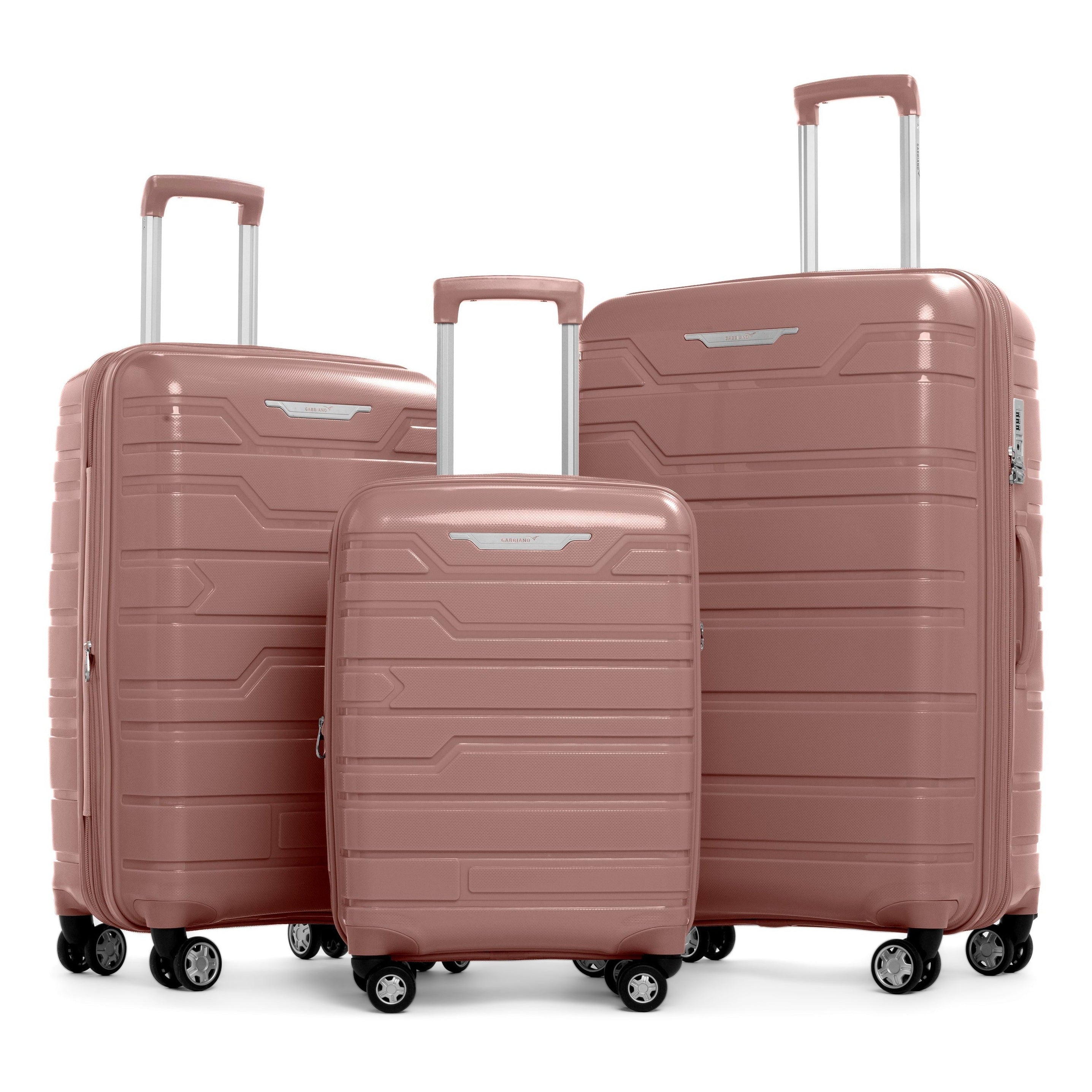 Gabbiano Spectra Collection 3 Pc Luggage Set