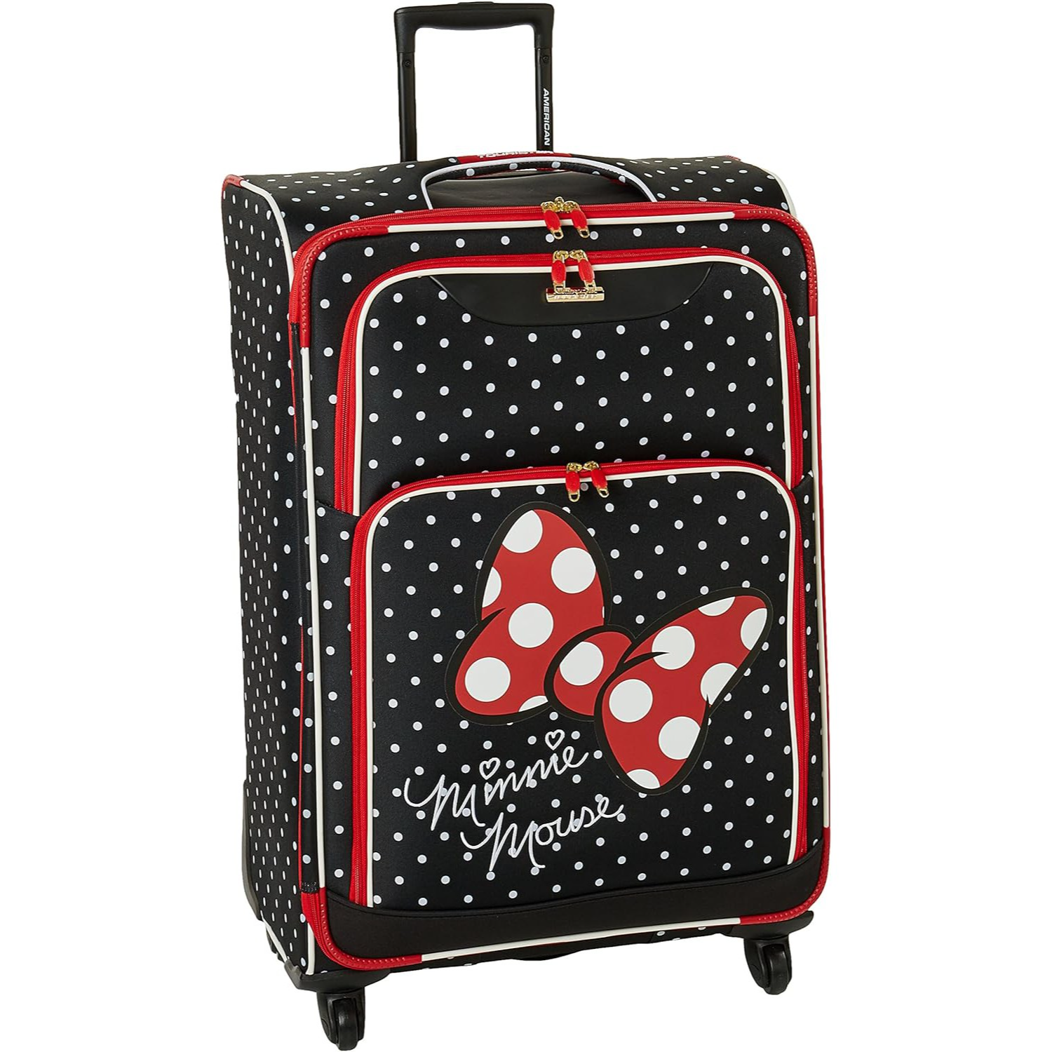American Tourister Disney Minnie Mouse Softside Spinner 28"