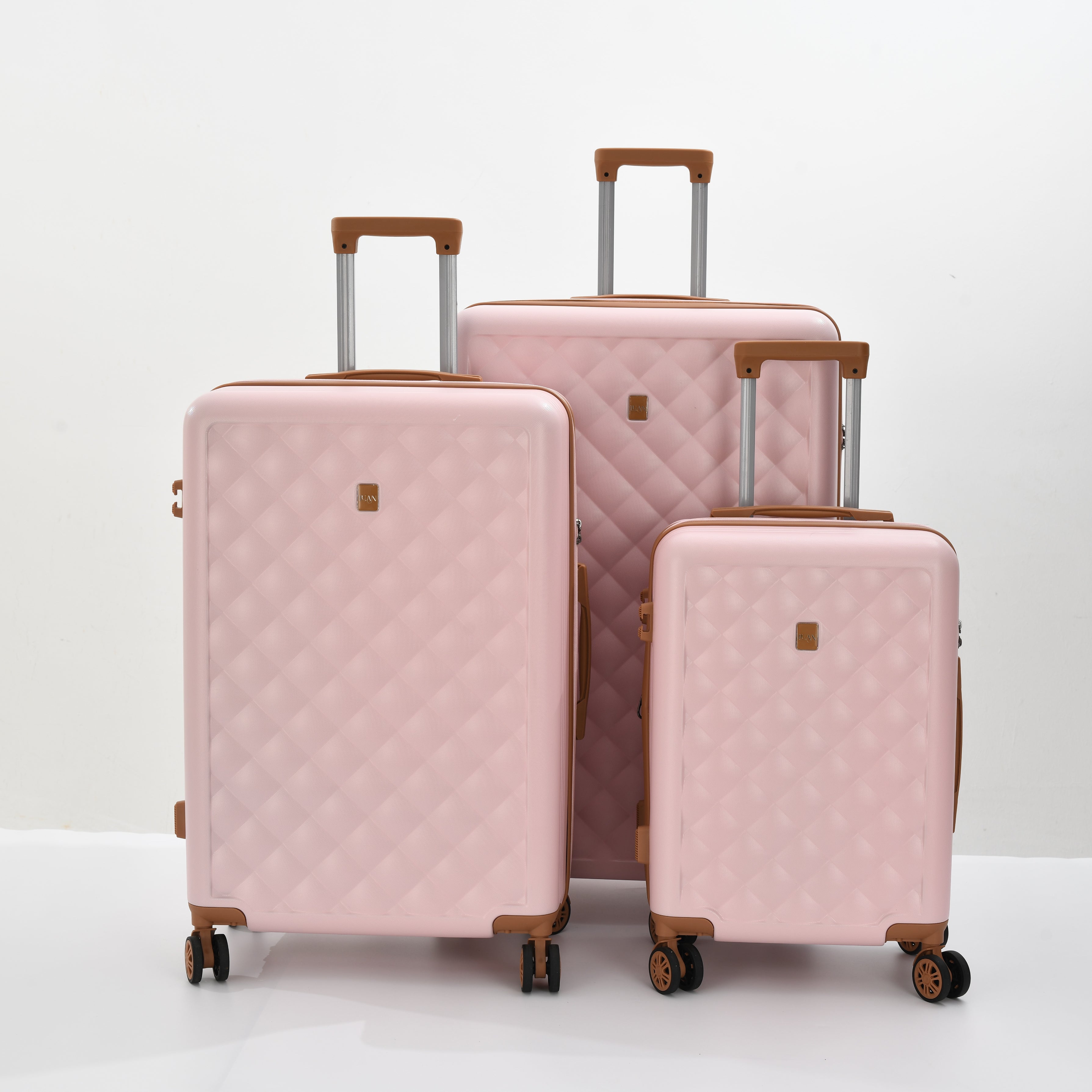 BH Luggage Luan Diamond Set – 4 Pc Luggage Set