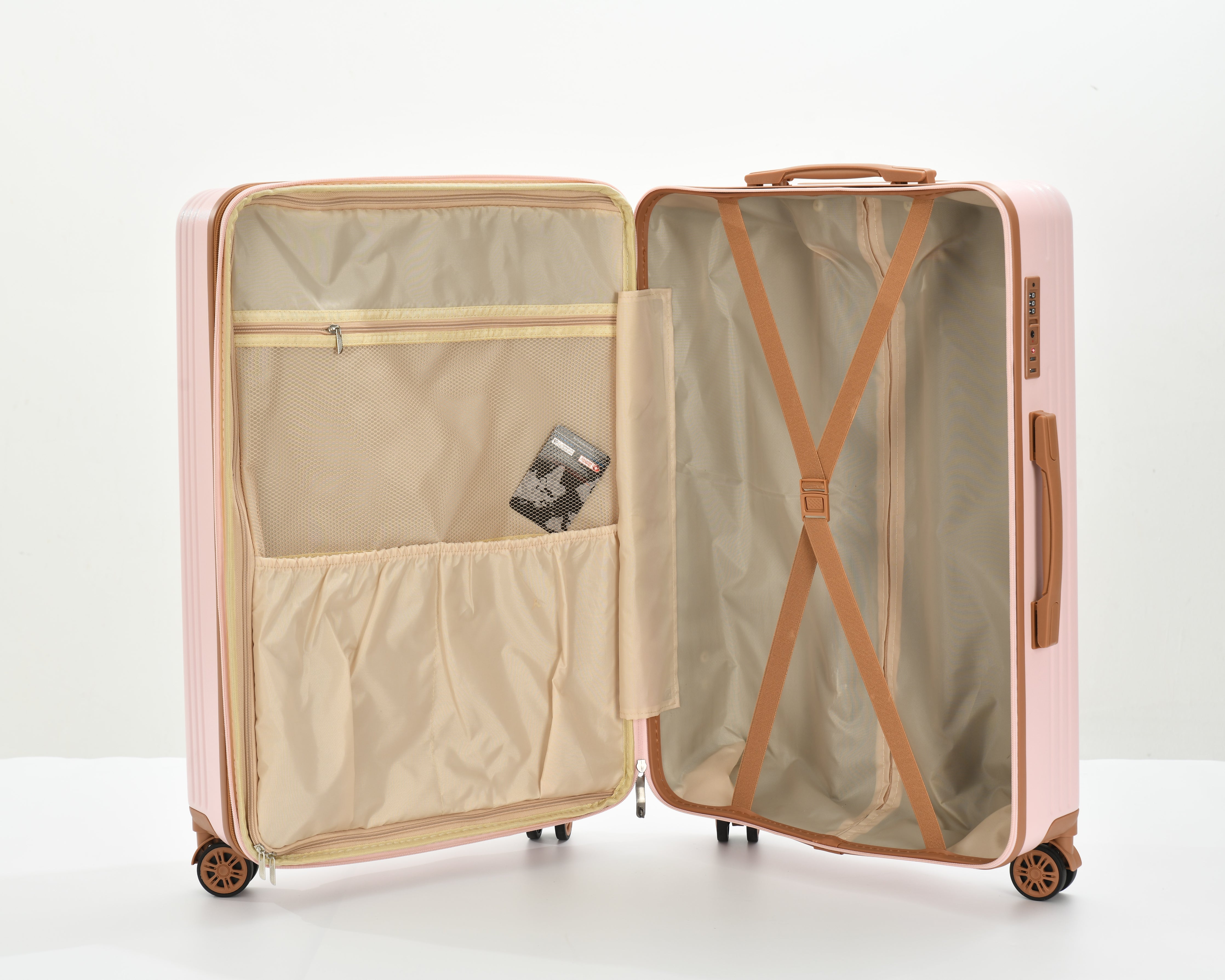 BH Luggage Luan Diamond Set – 4 Pc Luggage Set