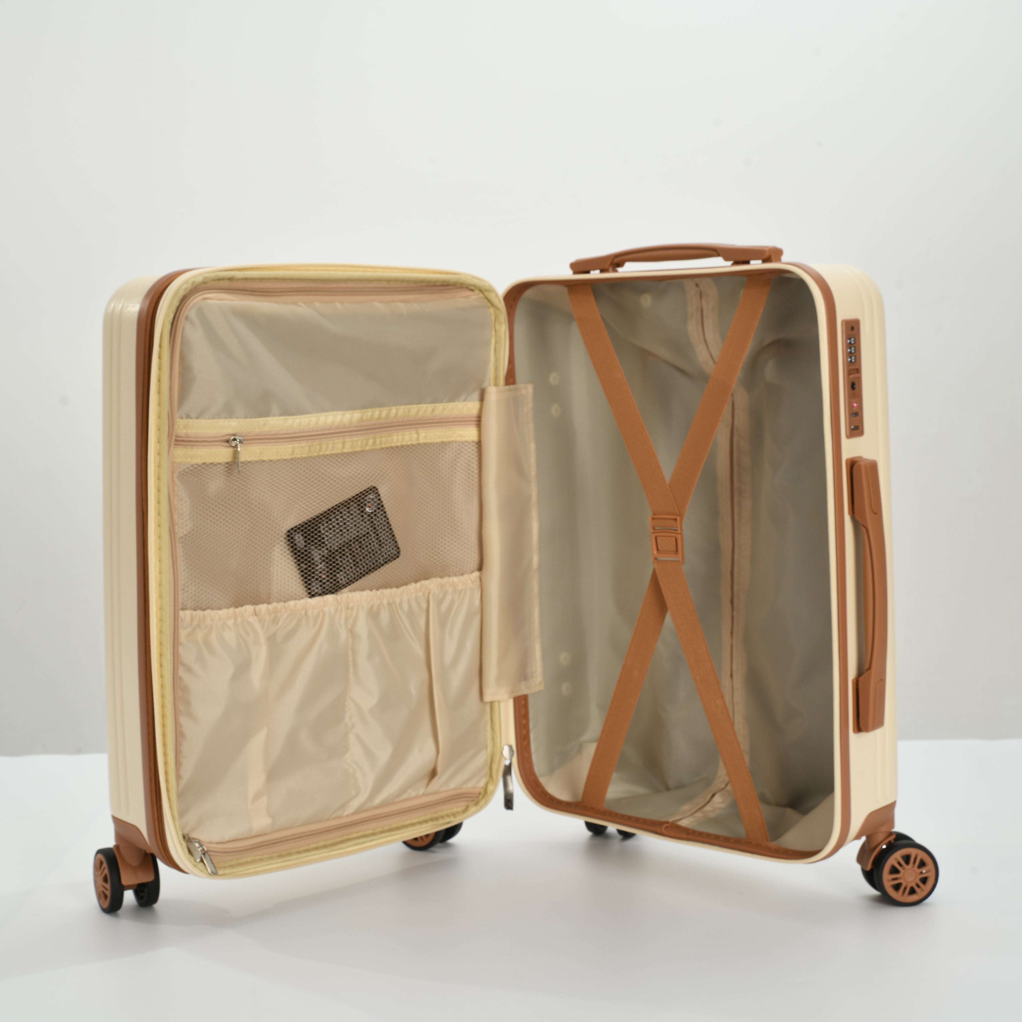 BH Luggage Luan Diamond Set – 4 Pc Luggage Set