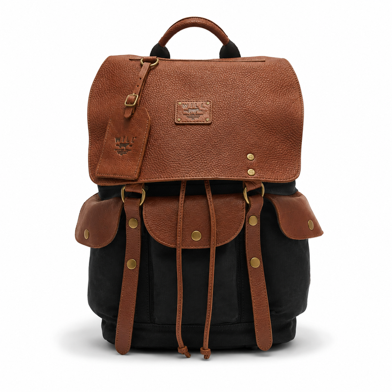 Lennon Canvas & Leather Backpack