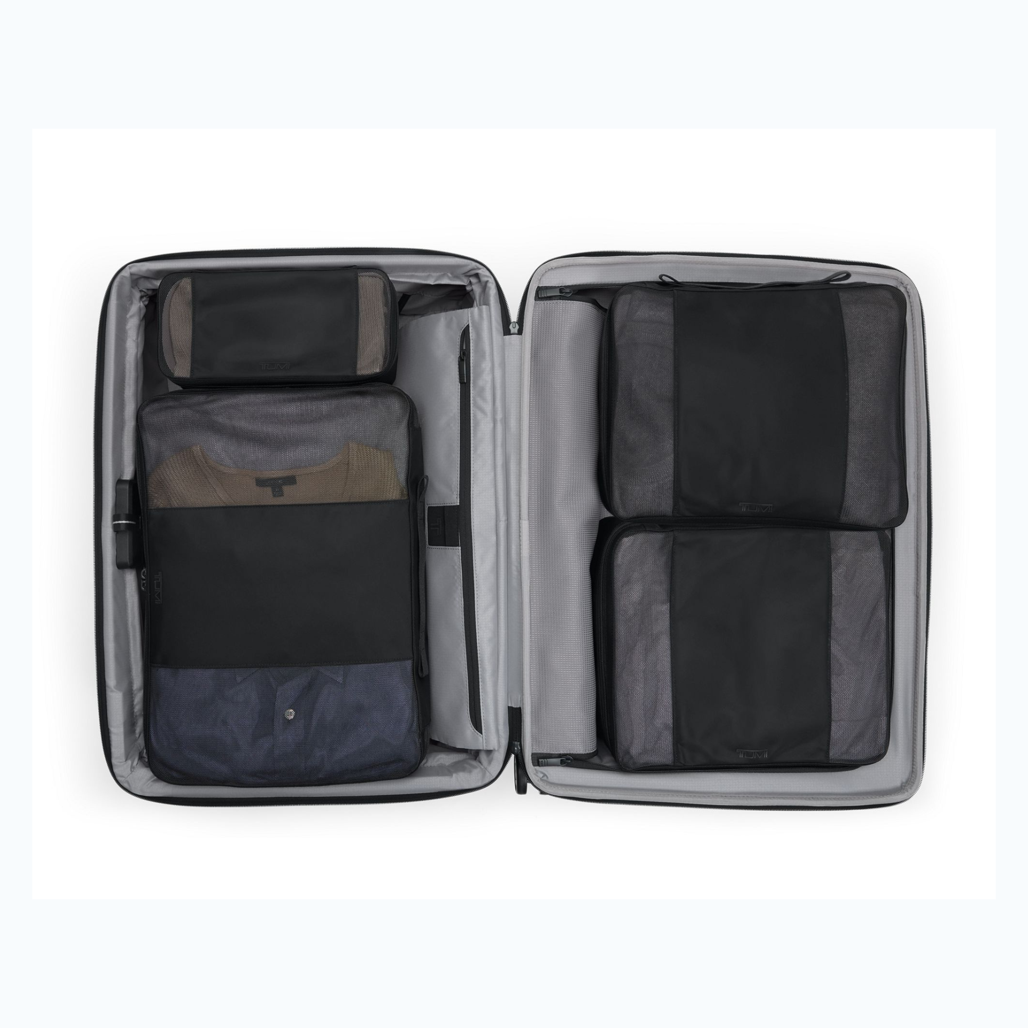 Tumi Alpha Medium Dual Access Expandable Checked