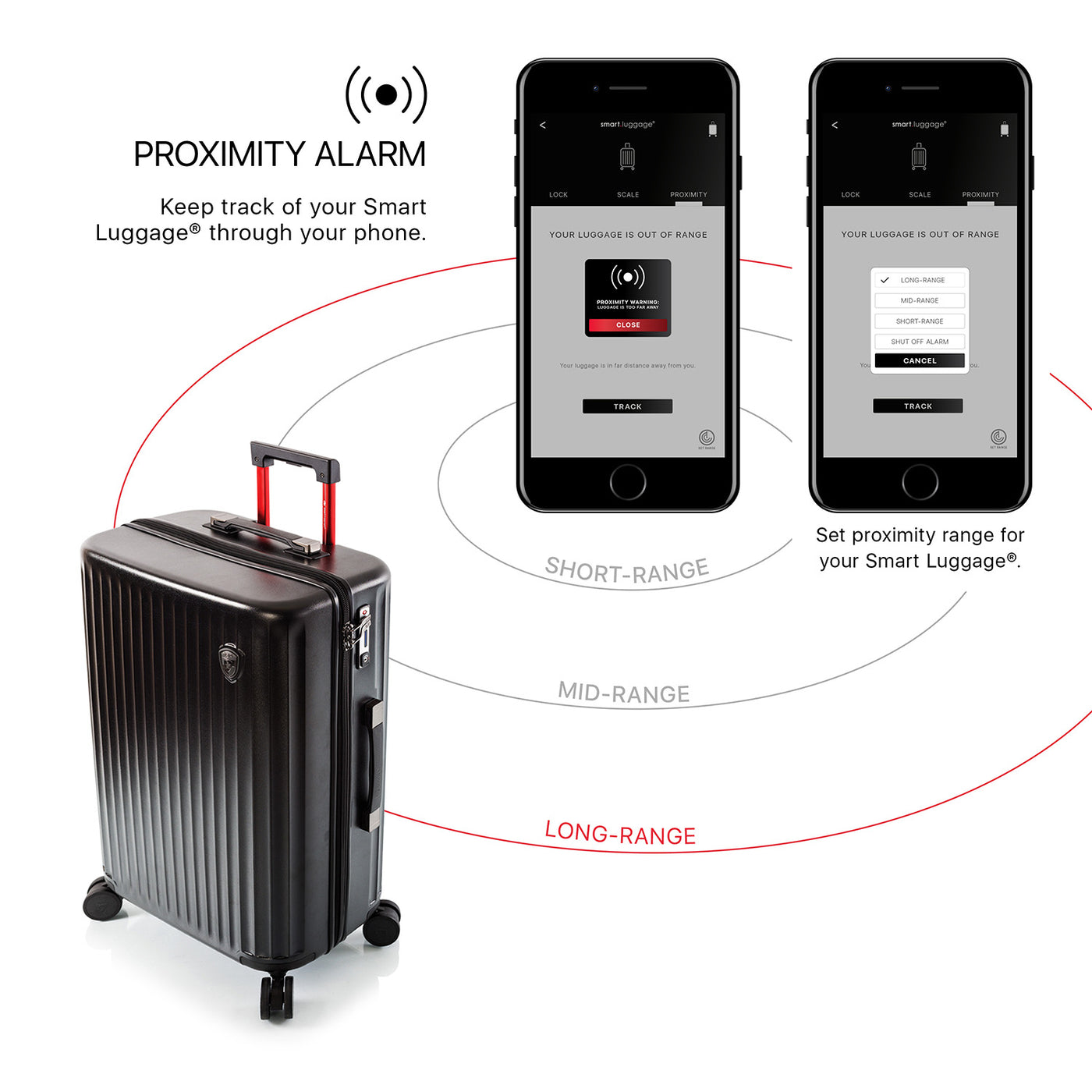 Heys Hardside SmartLuggage 30"