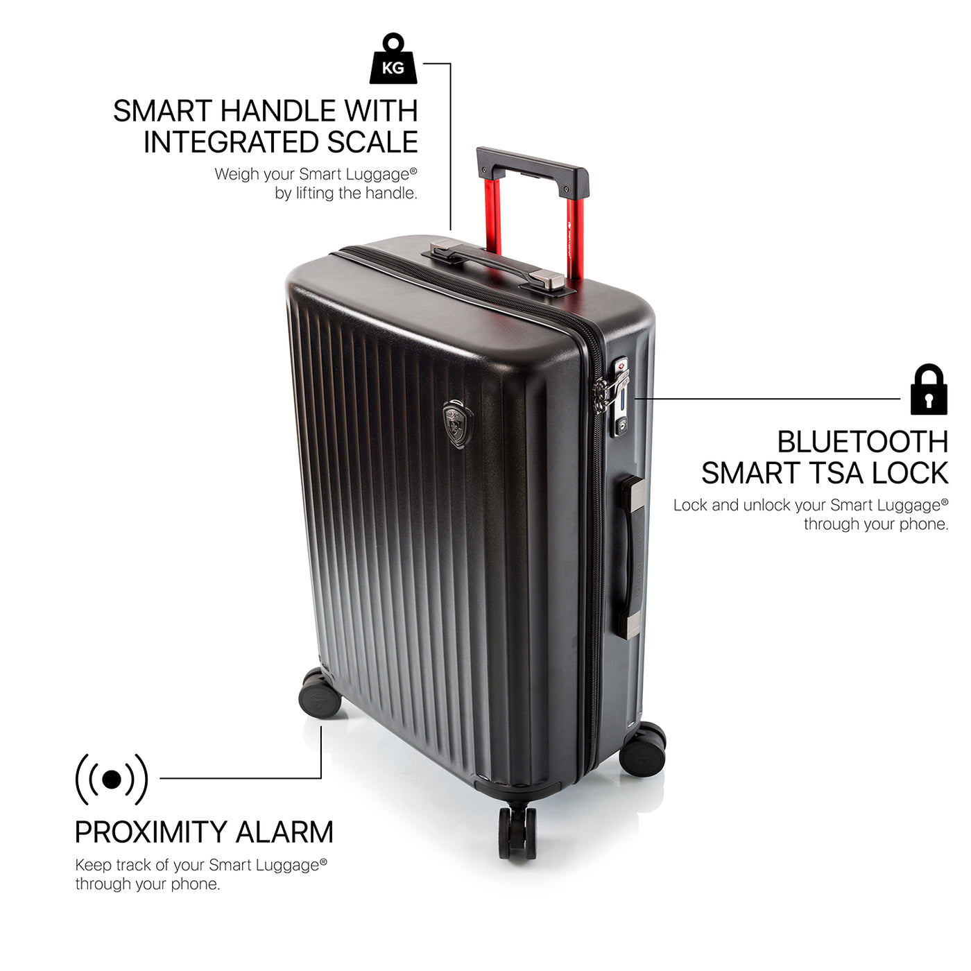 Heys Hardside SmartLuggage 30"