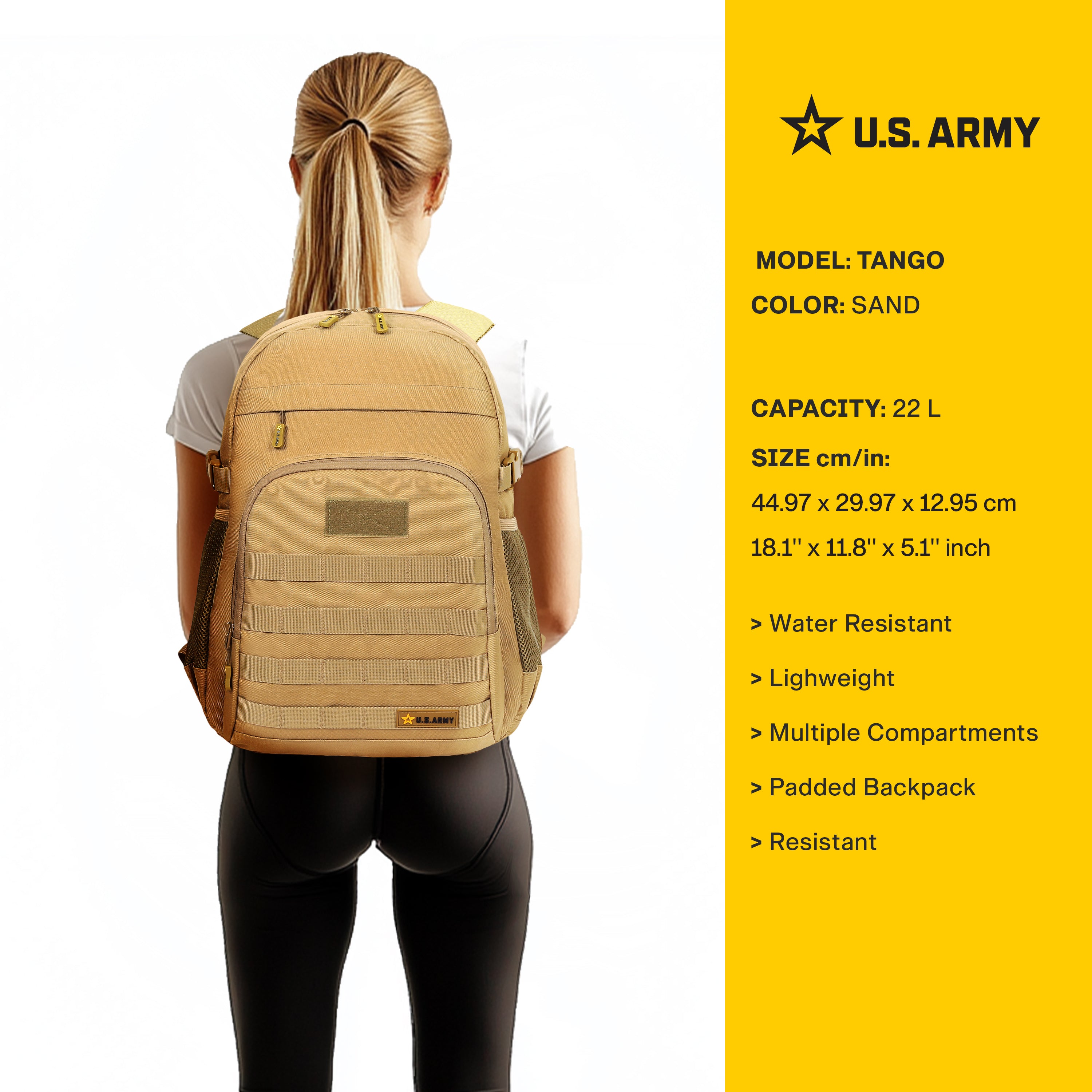 U.S. ARMY Tango Backpack 22L