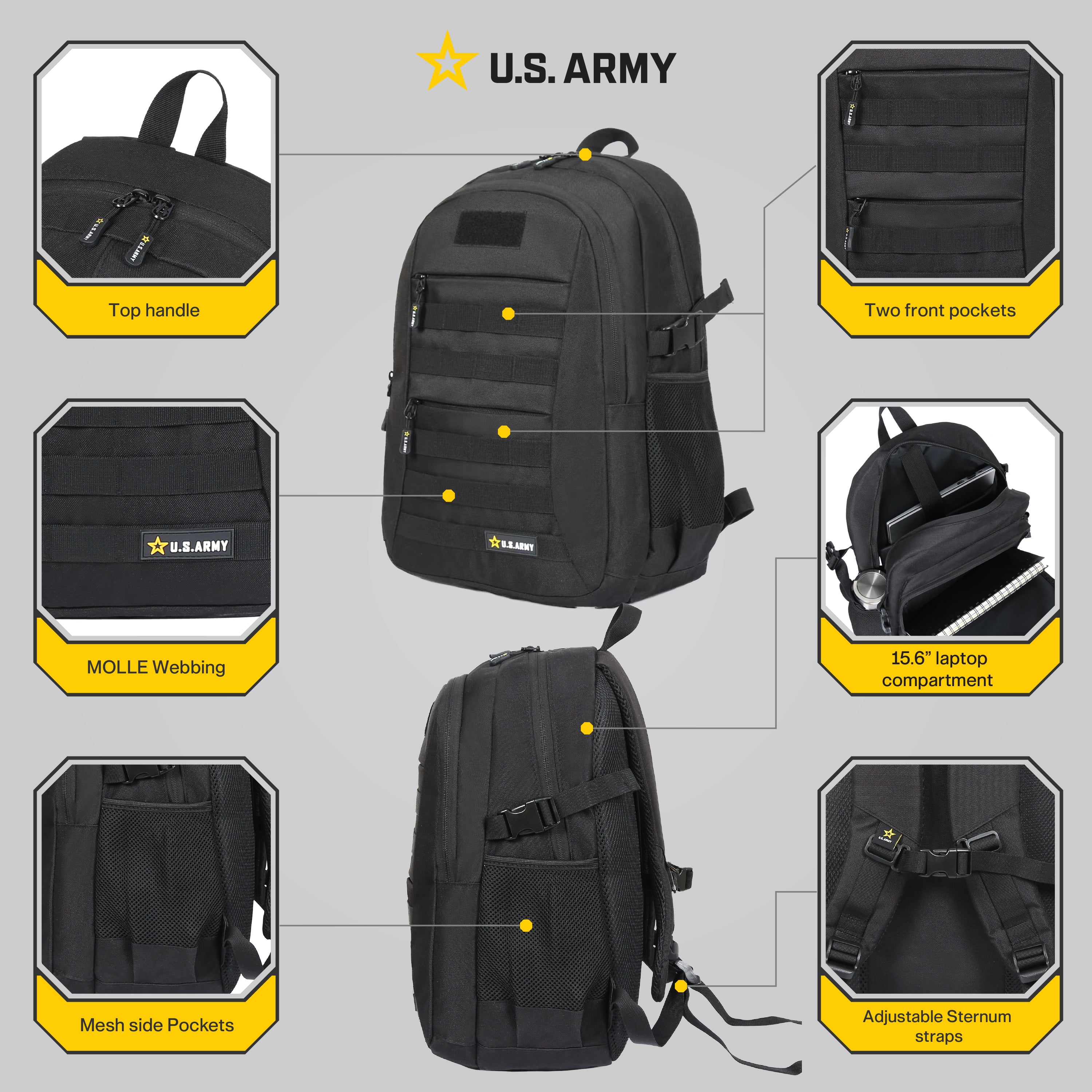 U.S. ARMY Zulu Backpack 22L