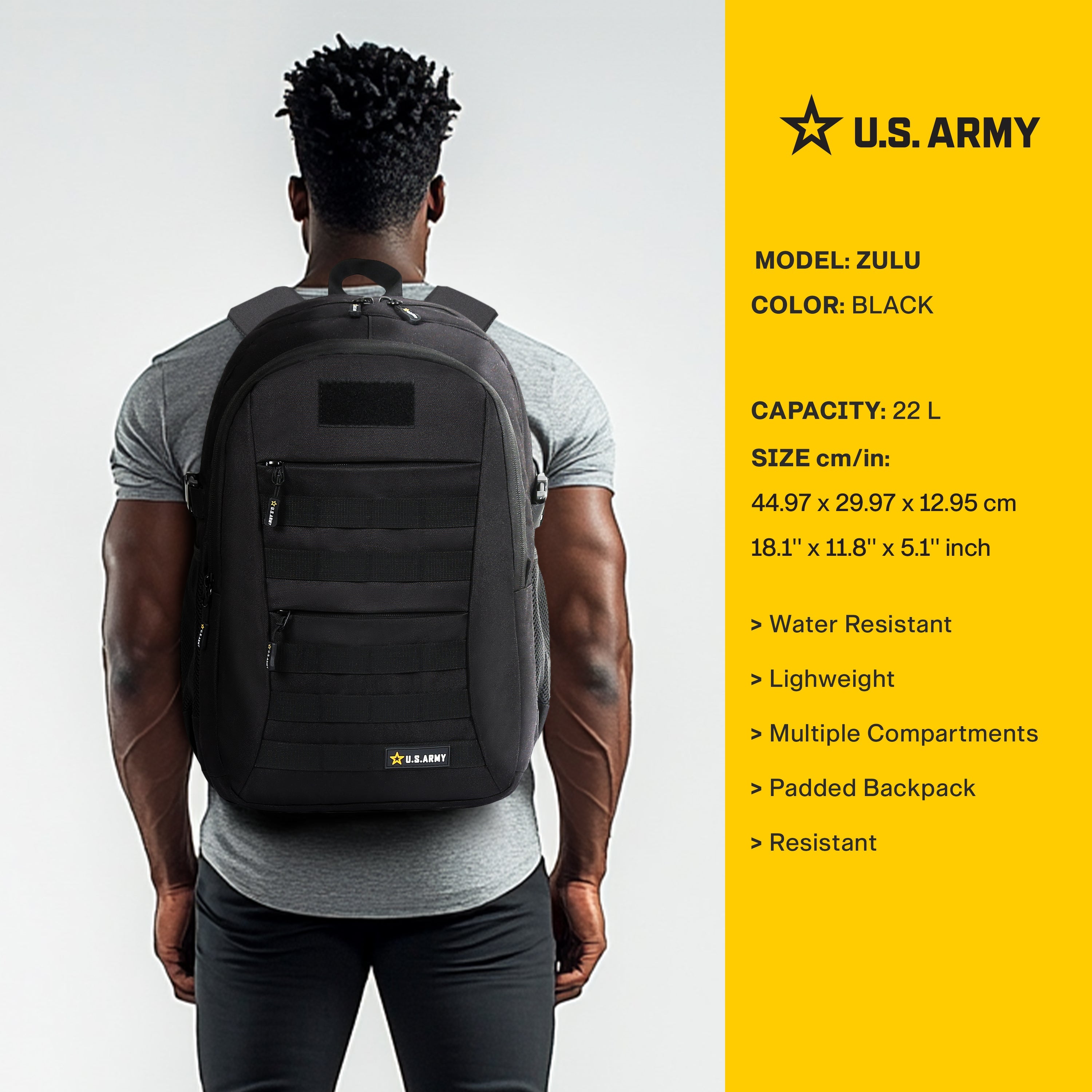 U.S. ARMY Zulu Backpack 22L