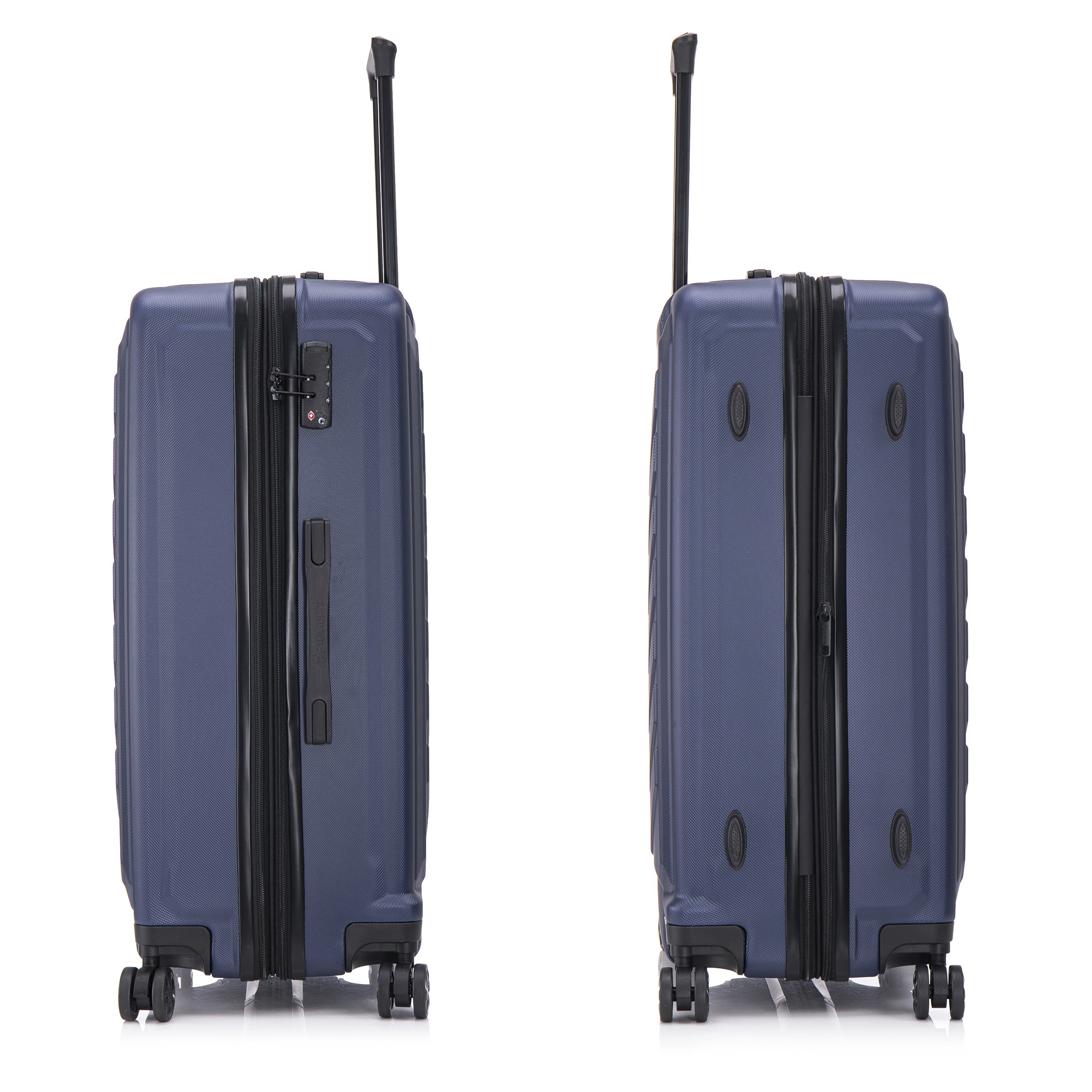 U.S. ARMY FOX PRO 3-Piece Luggage Set 20"/24"/28" Expandable Suitcases with TSA Lock