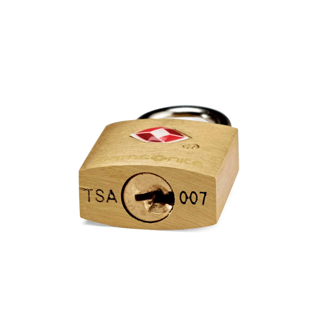 Samsonite 2Pk Travel Sentry Brass Key Lock