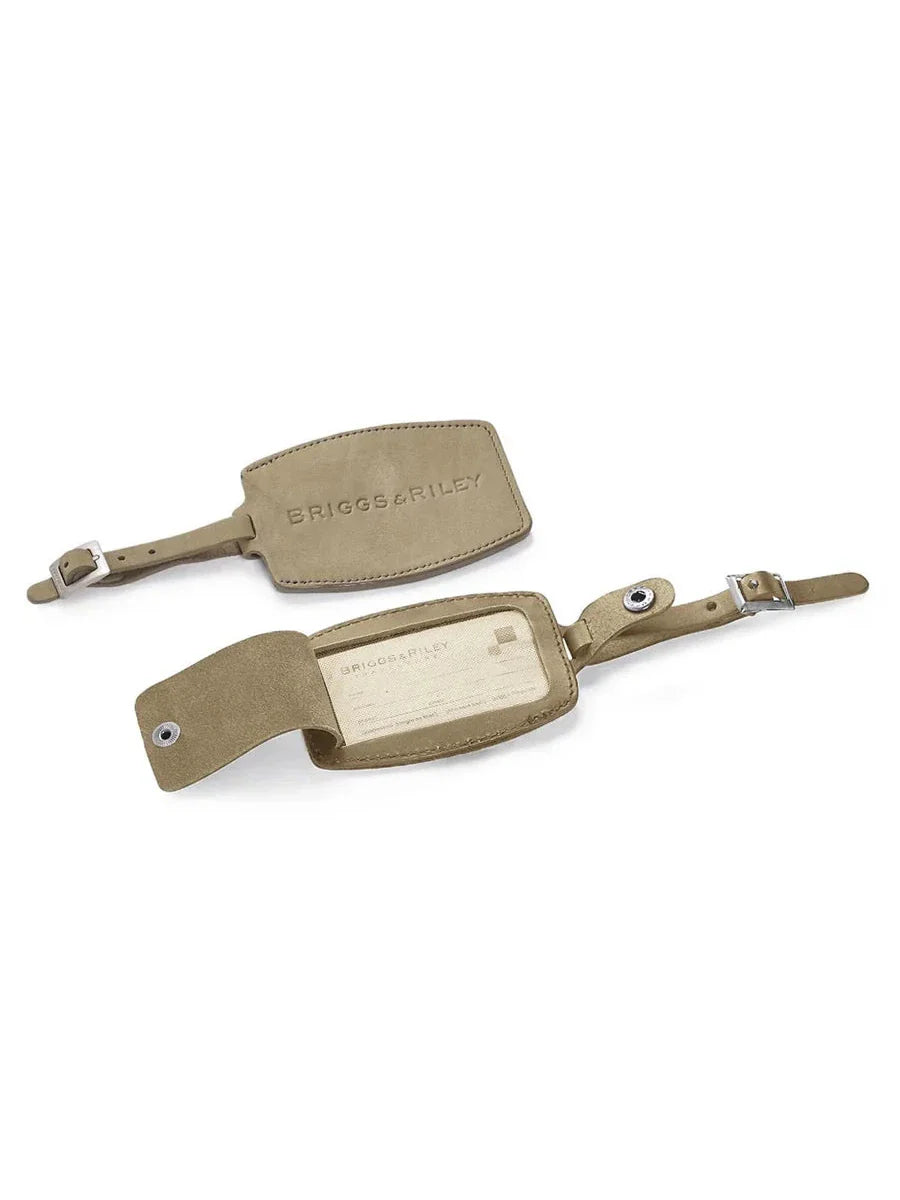 Briggs & Riley Leather Id Tag