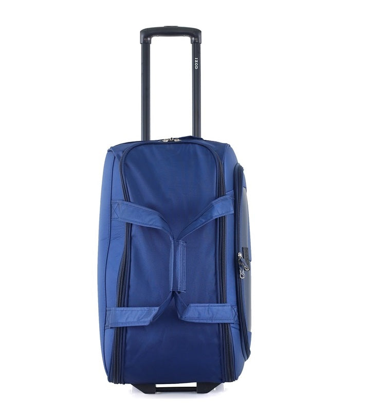 IZOD Carol 32" Lightweight Soft Shell Rolling Duffel Bag with Wheels and Telescopic Handle – Travel-Ready Luggage Duffel