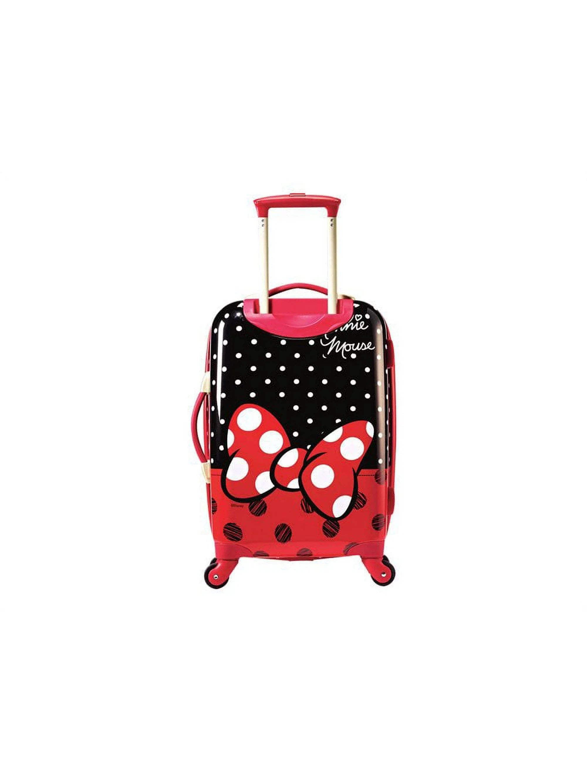 American Tourister Minnie Mouse Red Bow Spinner 21"