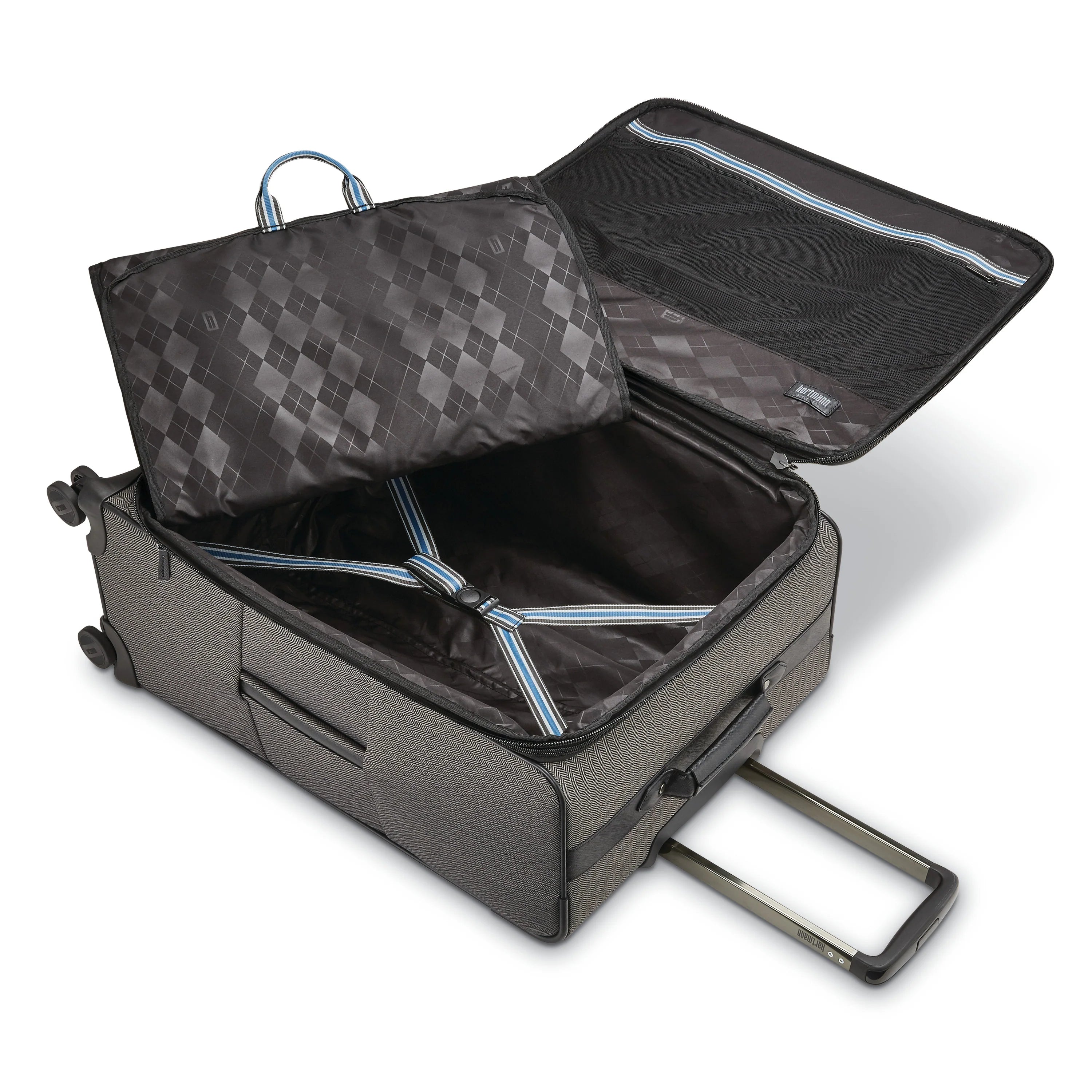Hartmann Herringbone Deluxe Medium Journey Expandable Spinner Medium