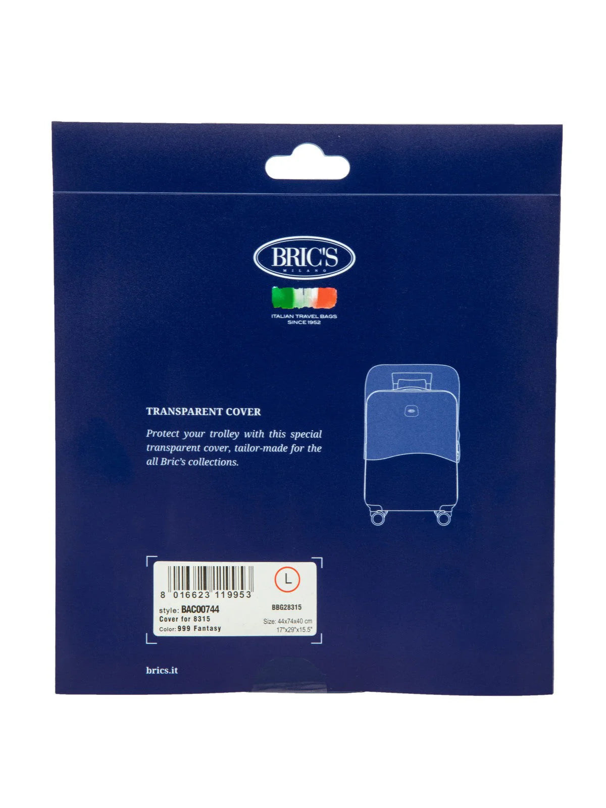 Brics Bellagio Transparent Cover 28"