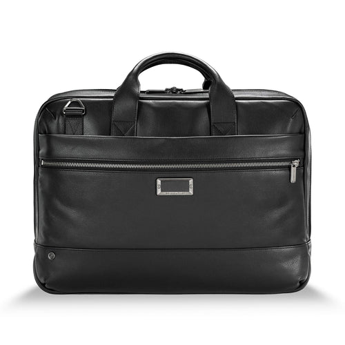 Briggs & Riley @Work Leather Medium Briefcase
