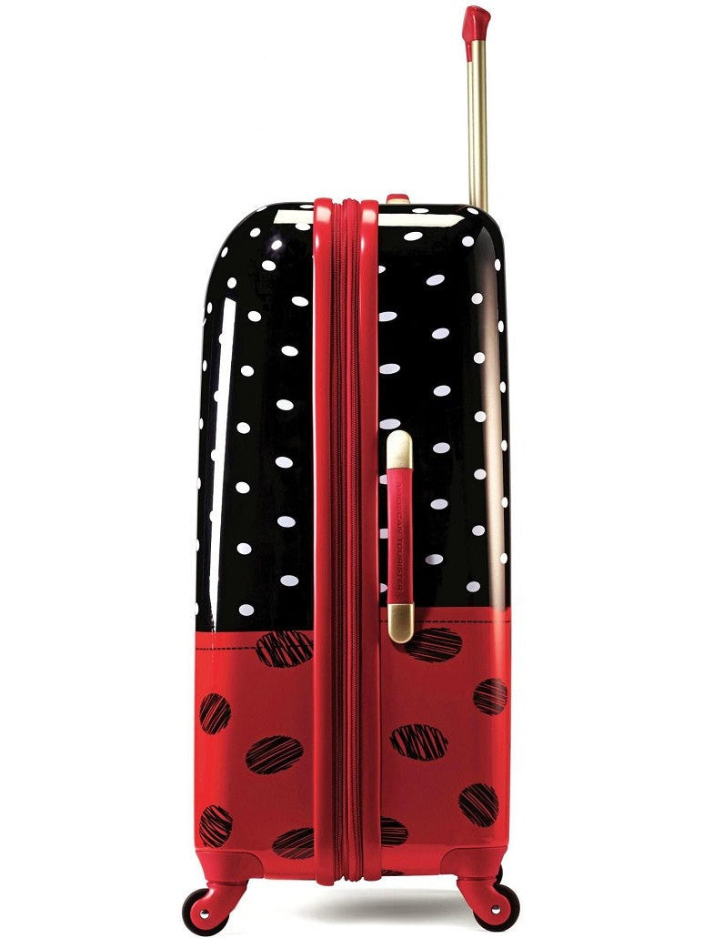 American Tourister Minnie Mouse Red Bow Spinner 28"