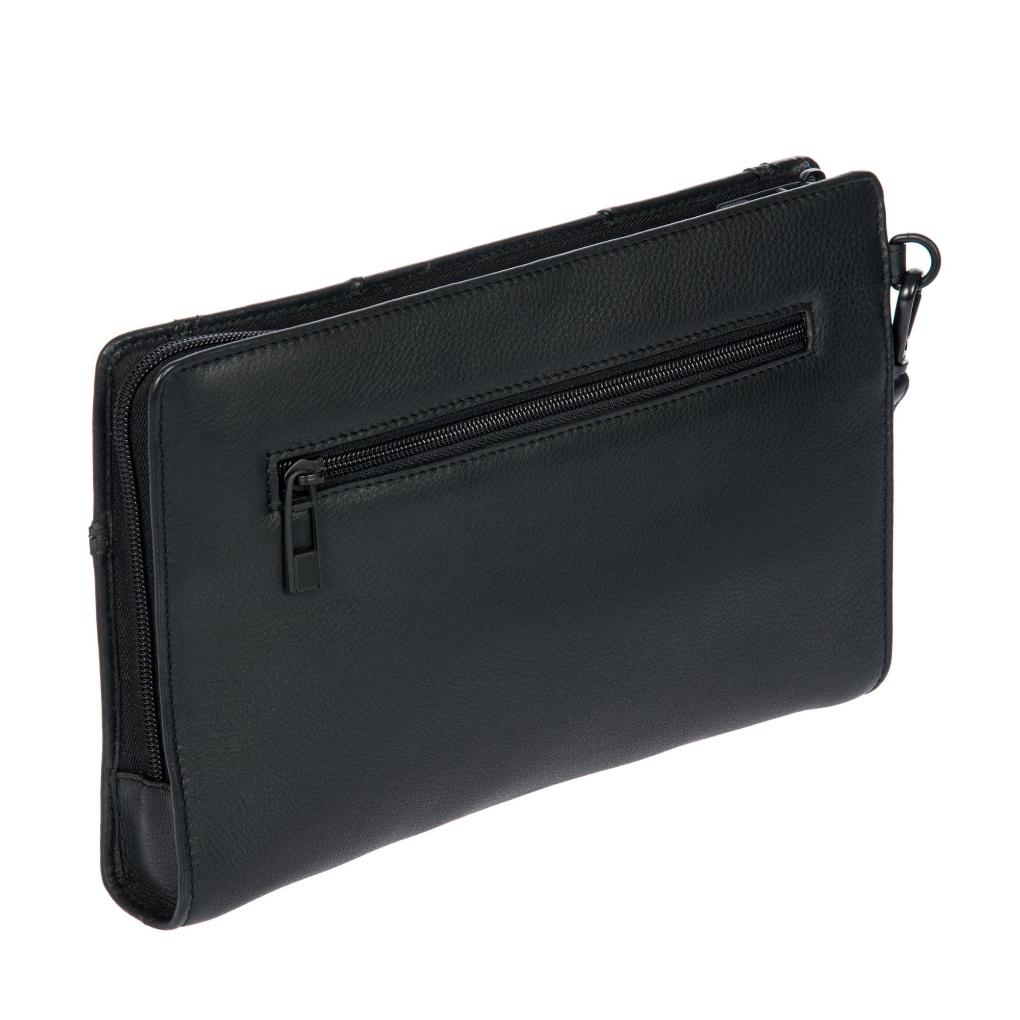 Porsche Roadster Leather Evo Clutch Bag With Front Pocket