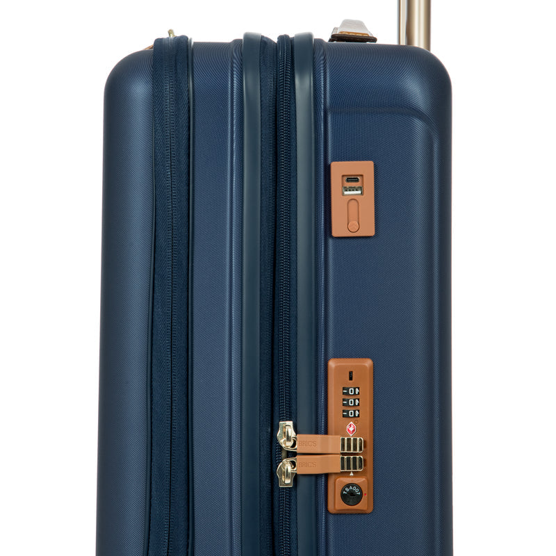 Maleta con ruedas Capri 2.0 con bolsillo de 21"