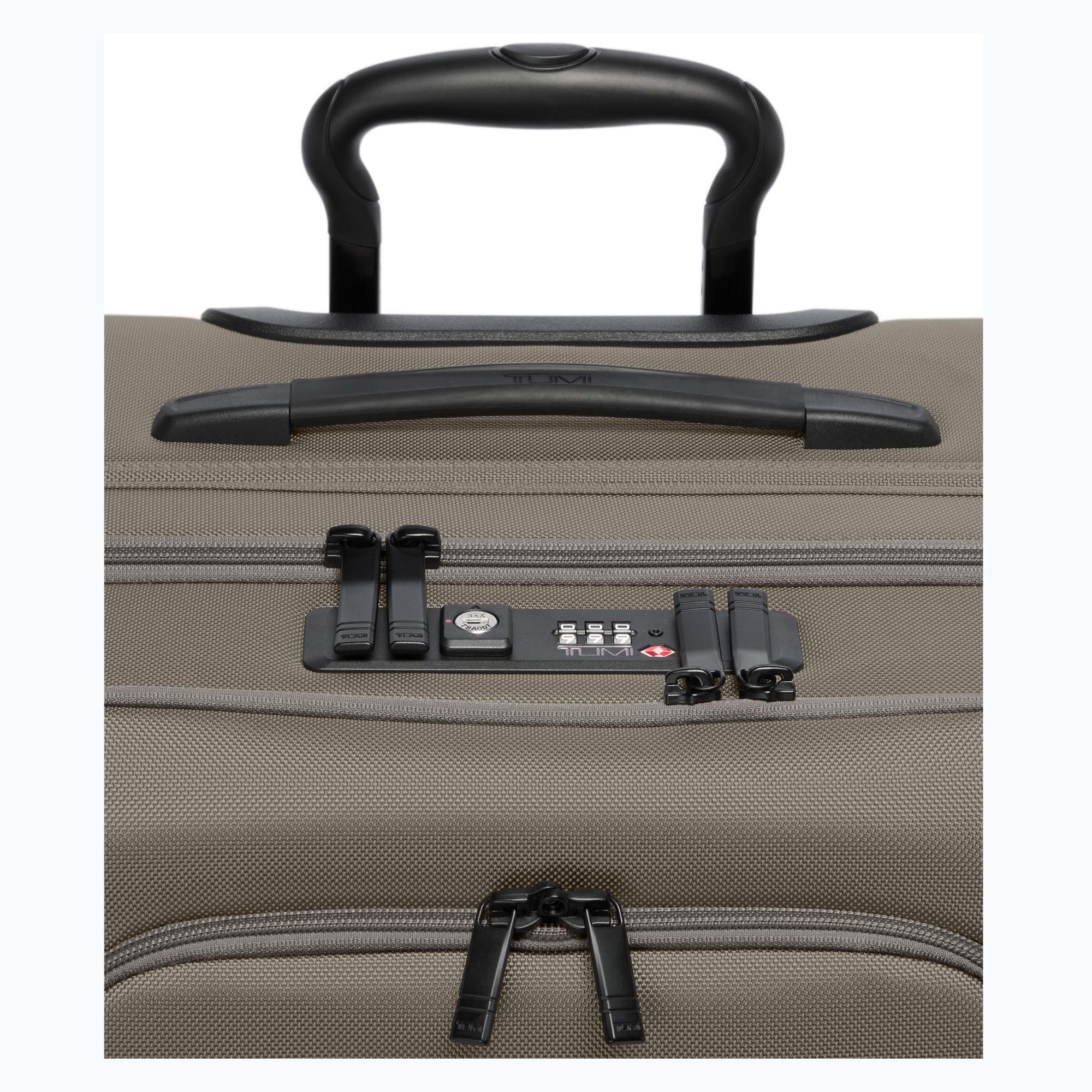 Tumi Alpha Medium Dual Access Expandable Checked