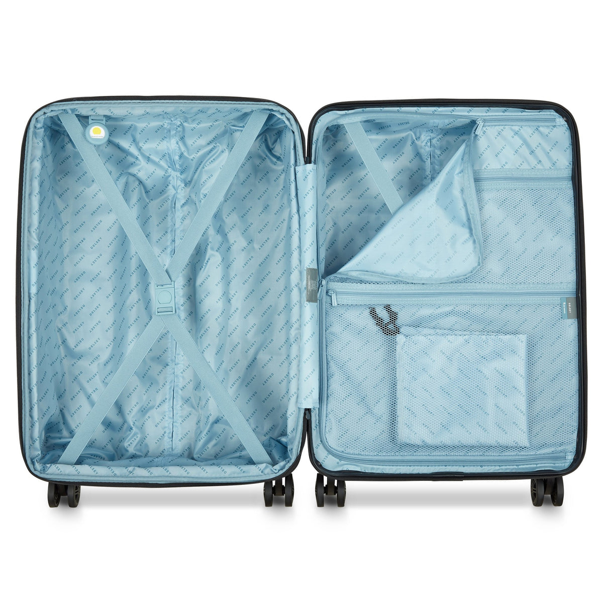 Delsey Cosmique Expandable Spinner - Light Blue detail
