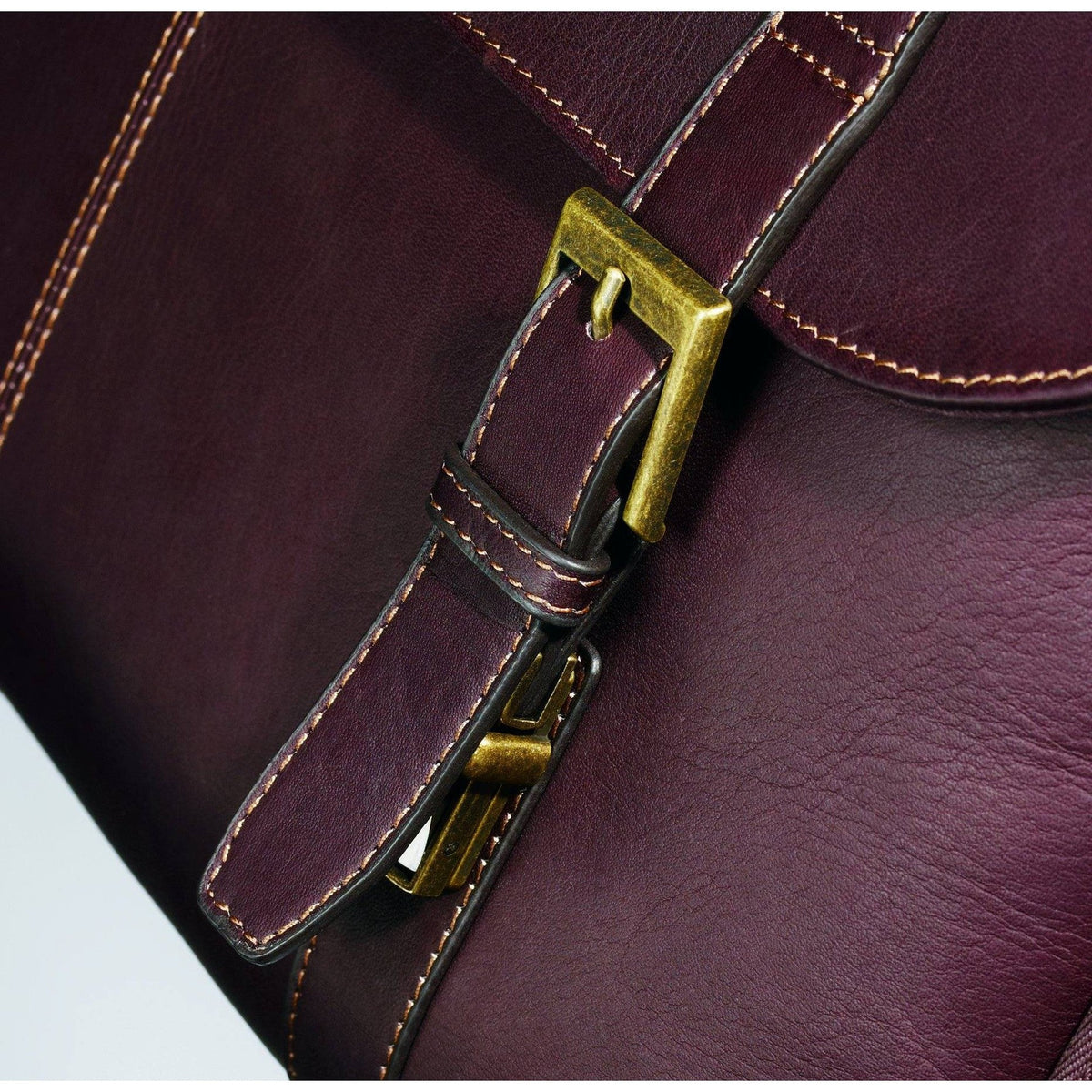Samsonite Colombian Leather Flapover Case Brown, image 2