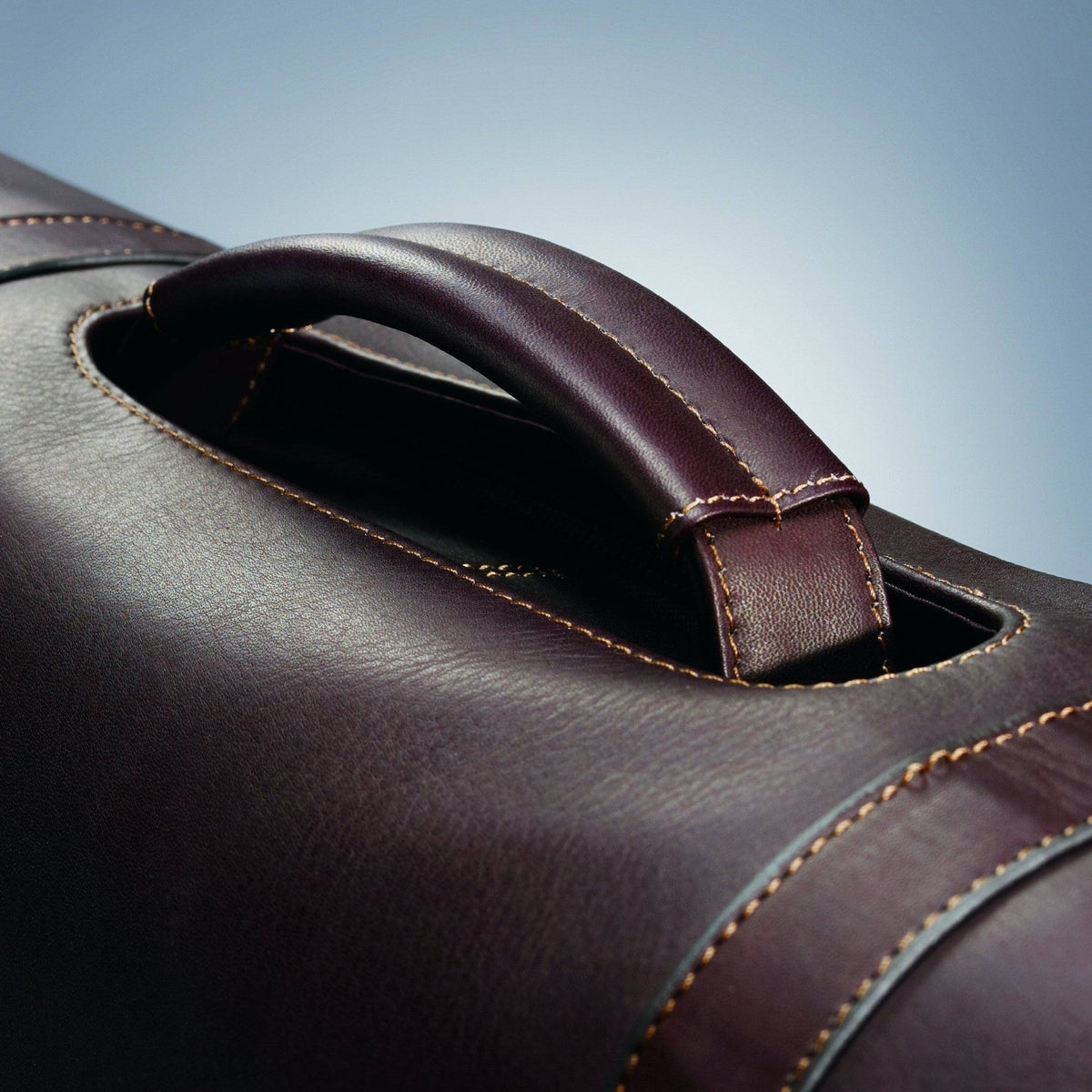 Samsonite Colombian Leather Flapover Case Brown, image 3