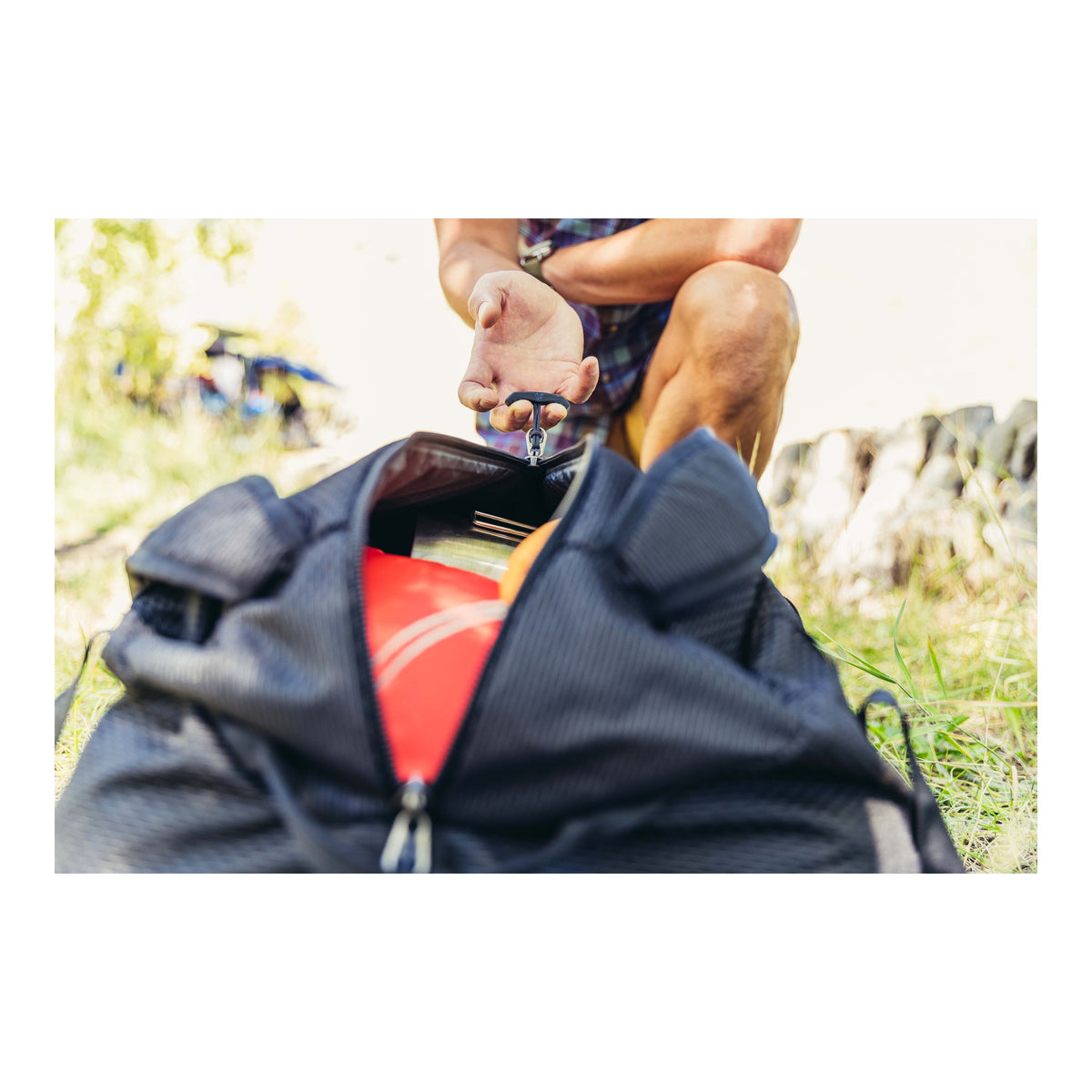Gregory Supply Duffel 40 Ocean Blue DETAIL-7