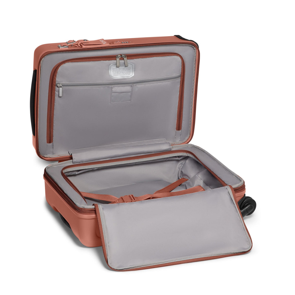 Tumi Ventra 19 Degree International Expandable 4 Wheeled Carry-On cinnebar texture, image 2