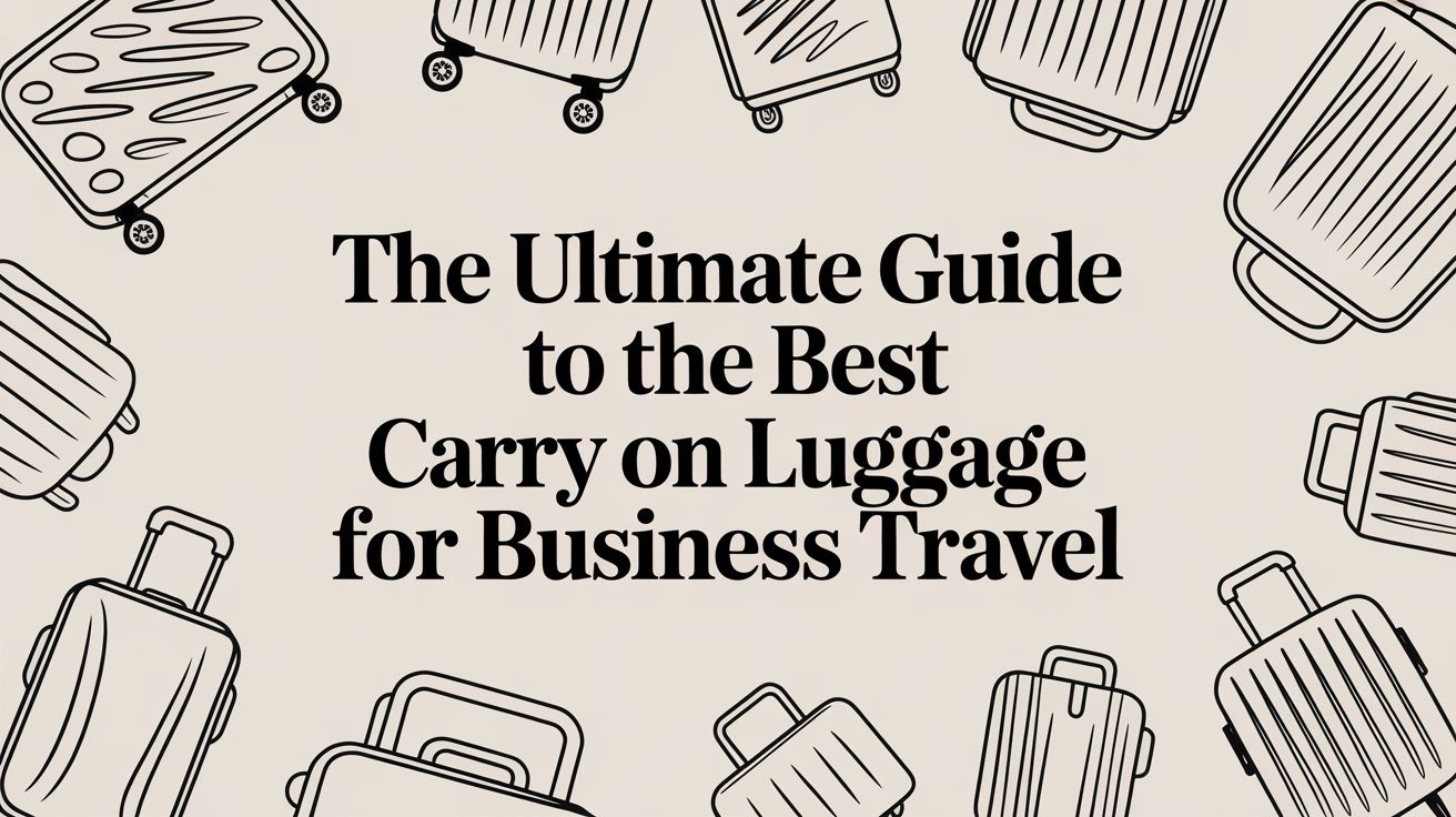 The Ultimate Guide to the Best Carry On Luggage for Business Travel