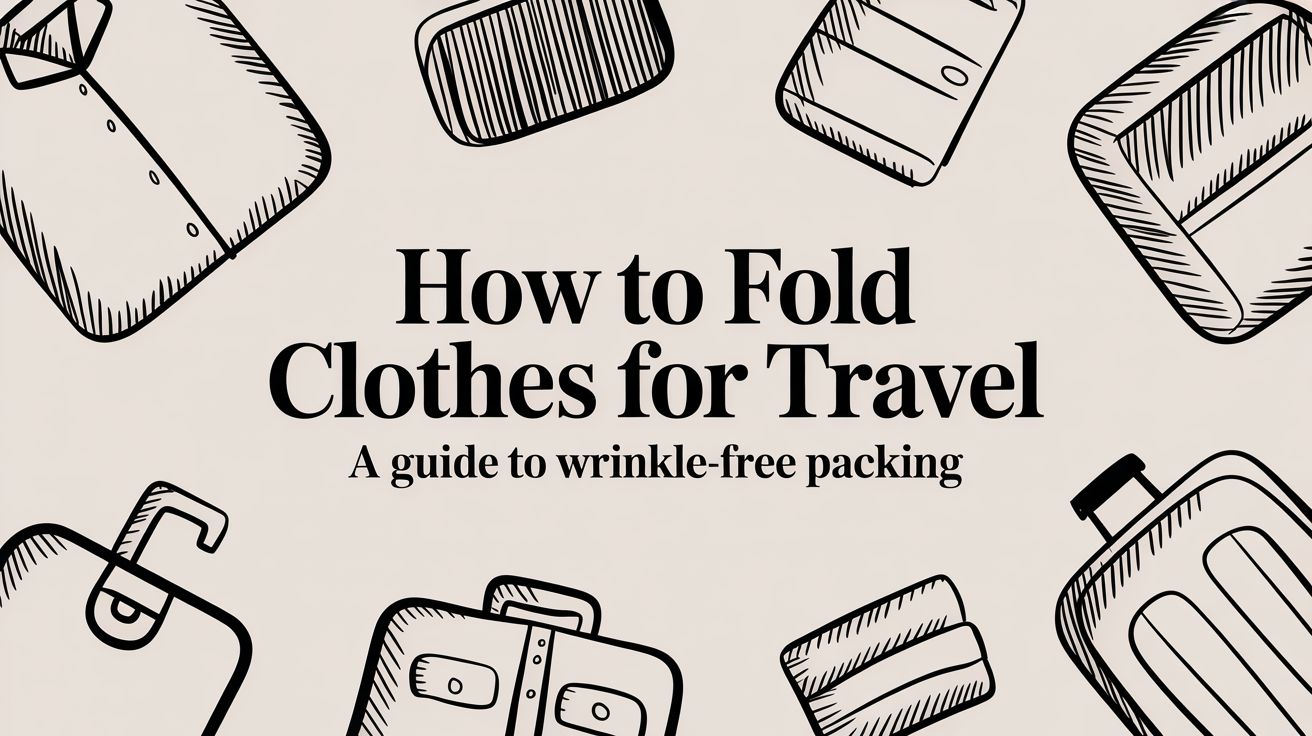 How to Fold Clothes for Travel A Guide to Wrinkle-Free Packing