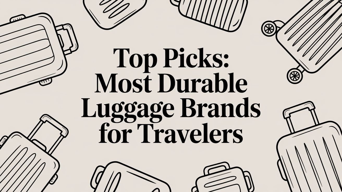 Top Picks: most durable luggage brands for travelers